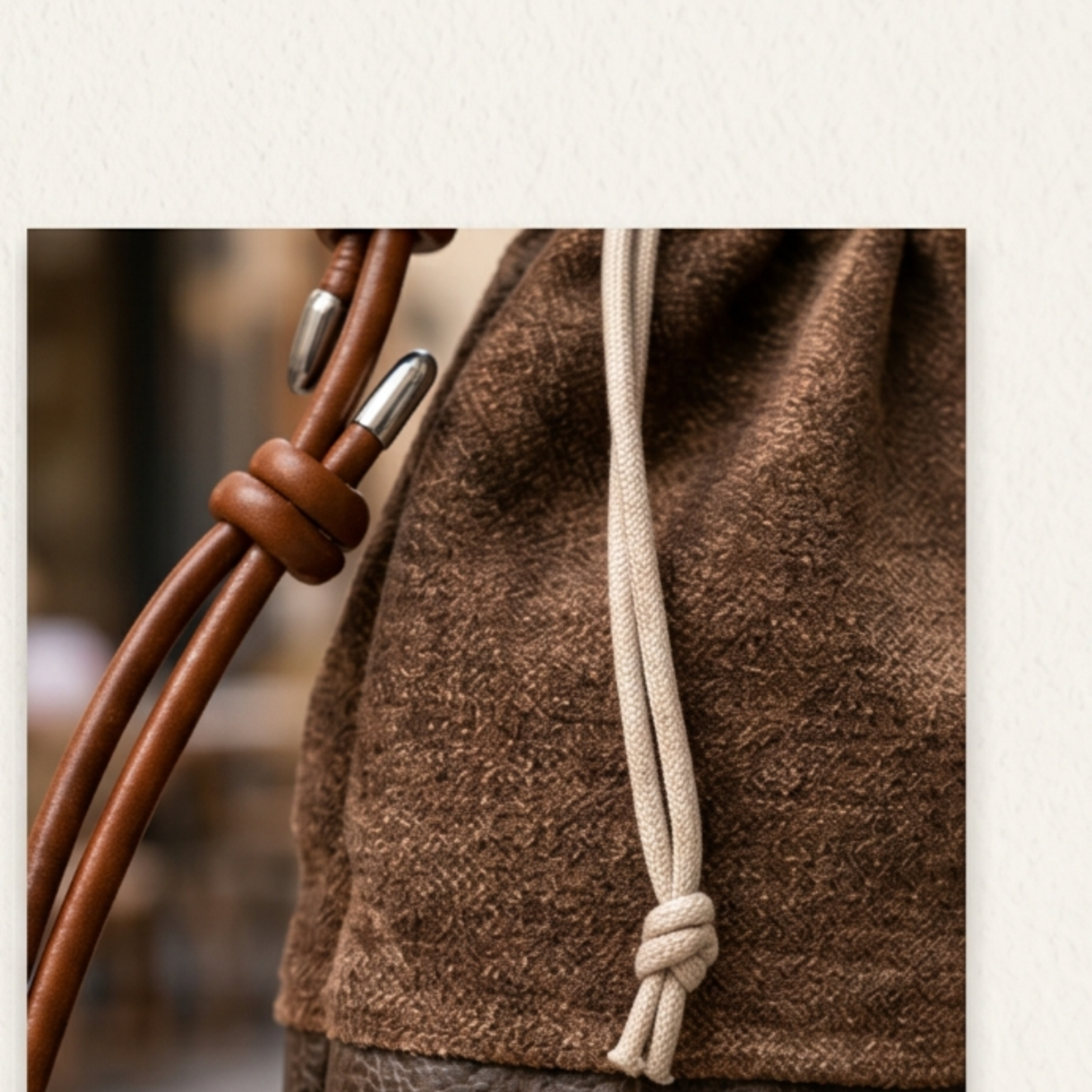 Bucket bag marrone Bucket bag marrone