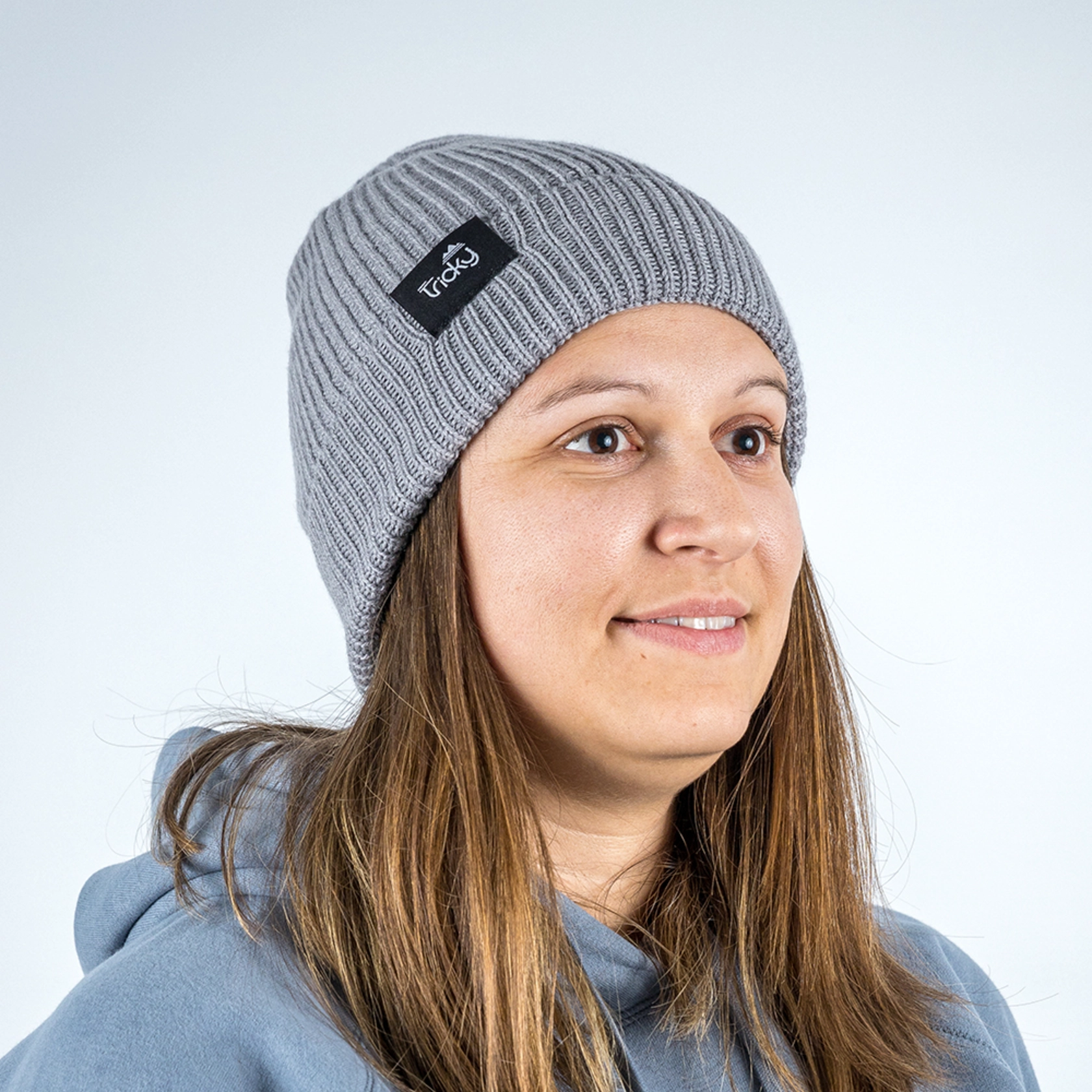 Tricky Lady Hoodie It`s a good life Mineral Grey Tricky Lady Hoodie It`s a good life Mineral Grey