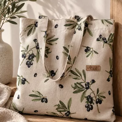 "Oliven" - Tote Bag "Oliven" - Tote Bag