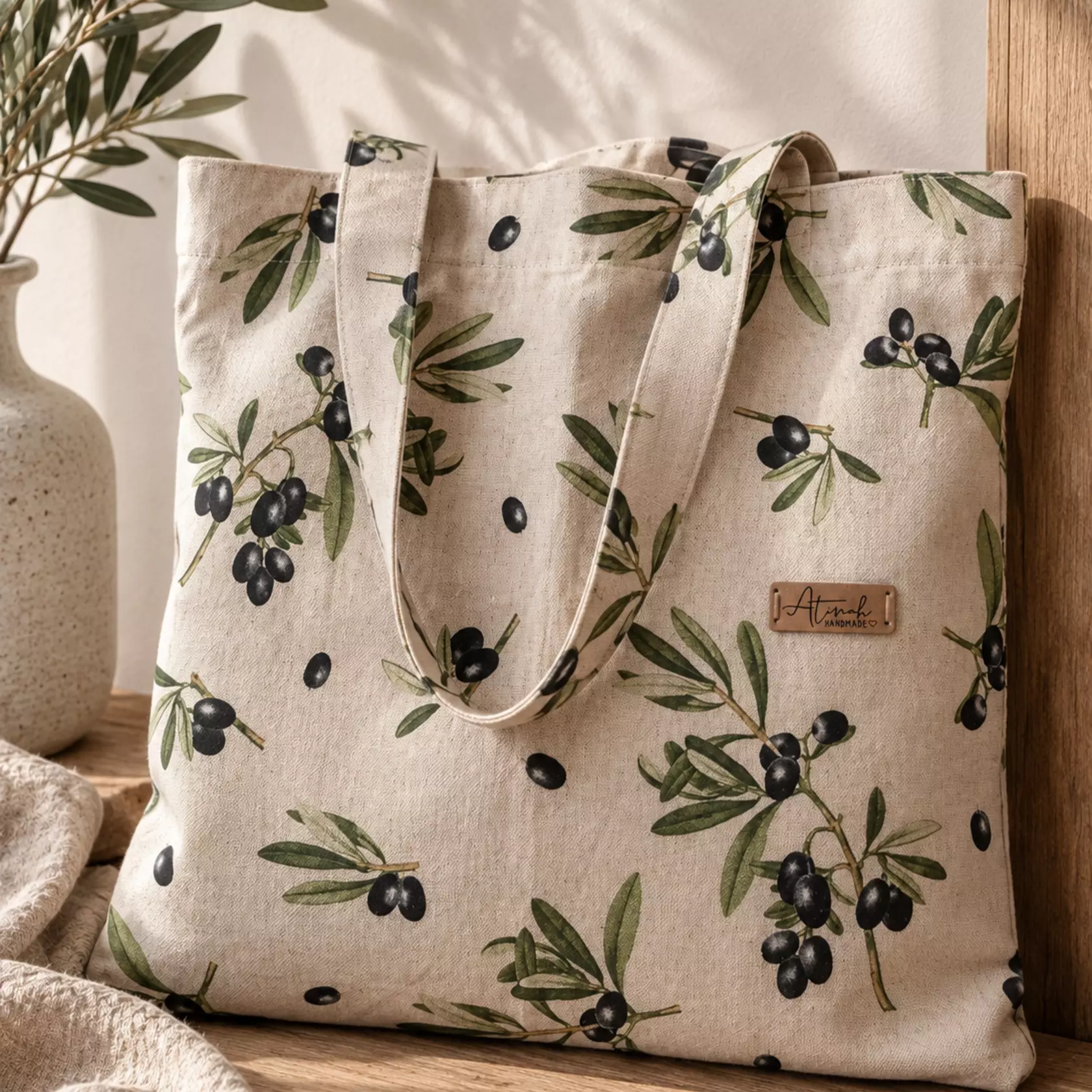 "Oliven" - Tote Bag "Oliven" - Tote Bag