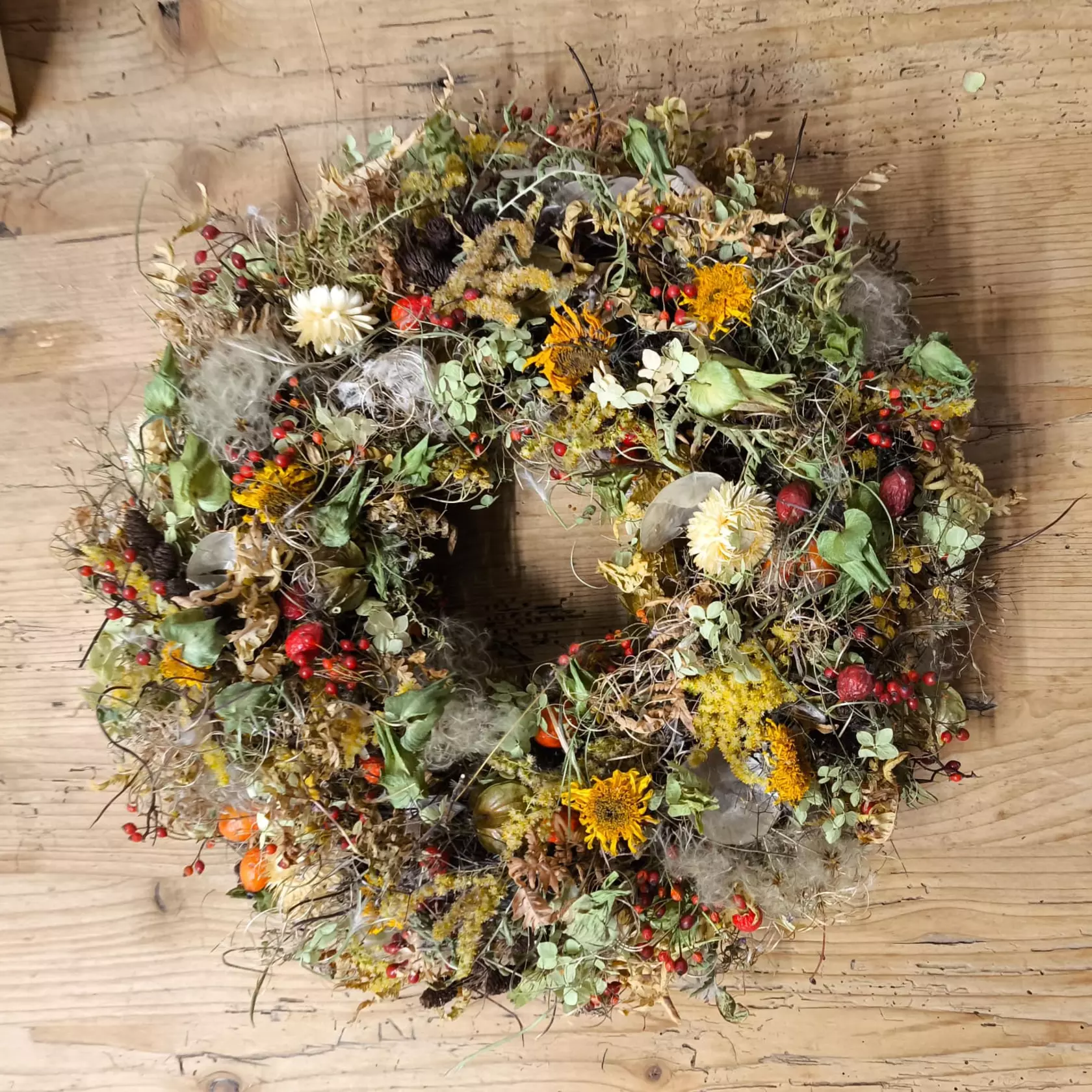 Trockenblumenkranz Trockenblumenkranz