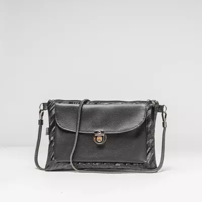 Nova-Bag schwarz glitzer