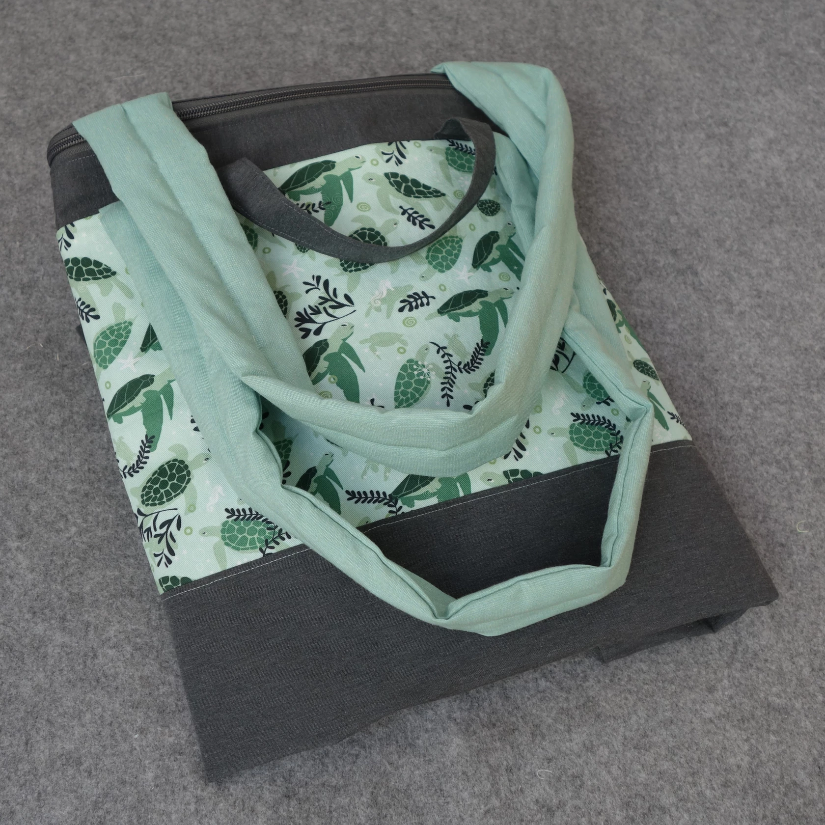 Borsa mare e piscina Tartarughe Borsa mare e piscina Tartarughe