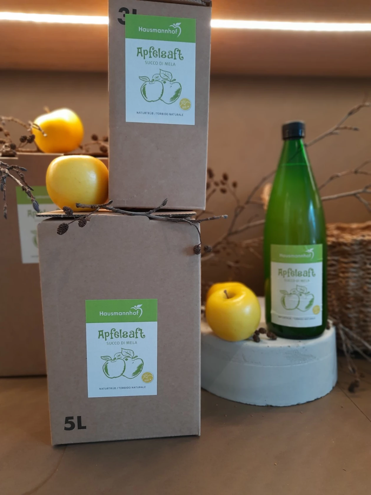 Apfelsaft - Bag in Box 3L Apfelsaft - Bag in Box 3L