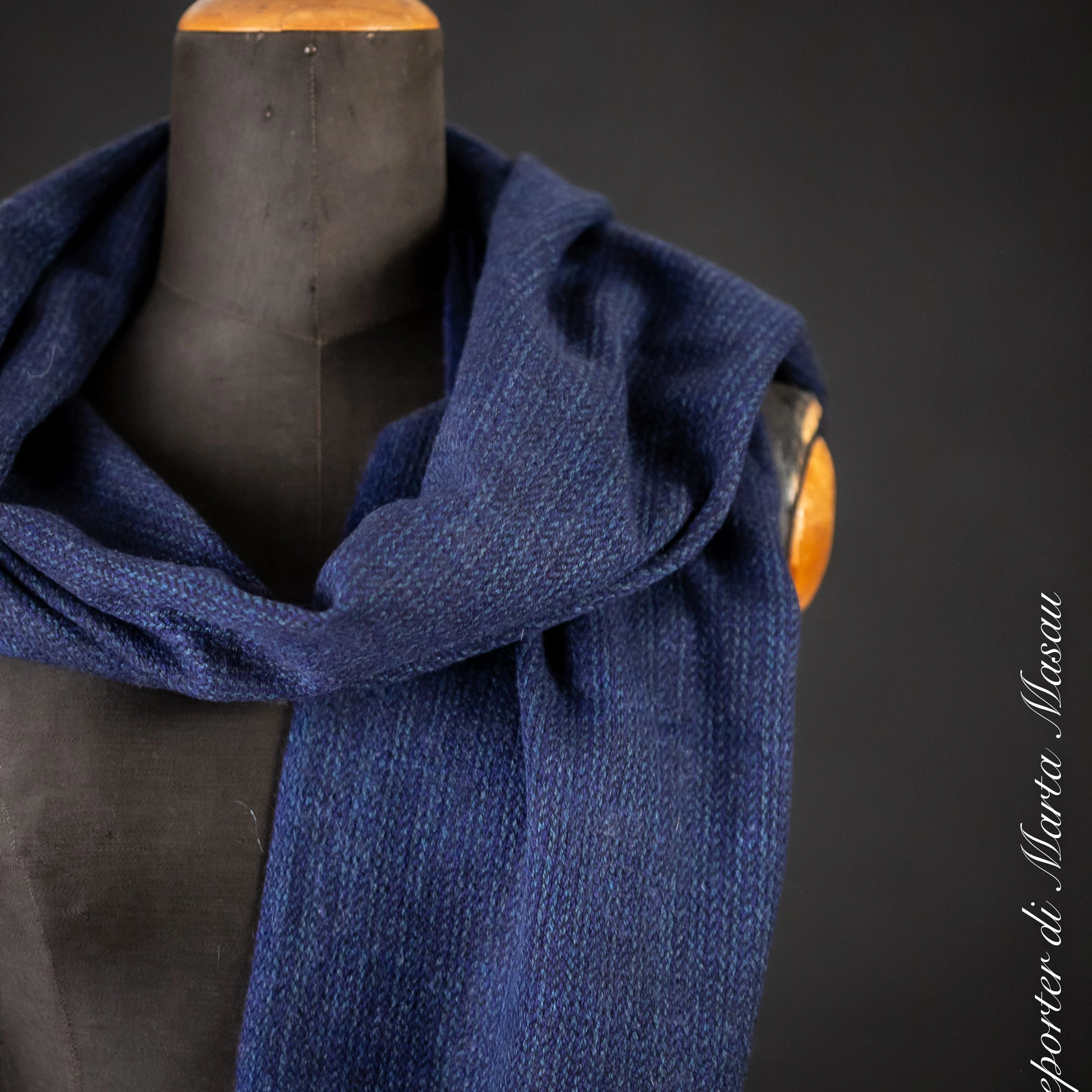 Blauer Schal Blauer Schal