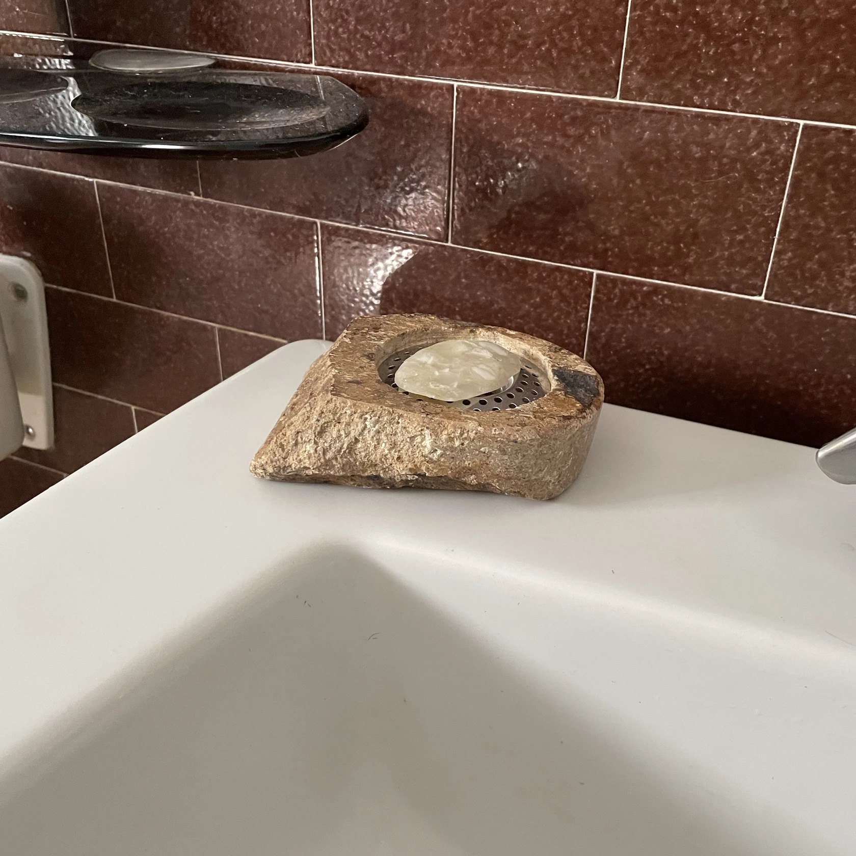 Seifenschale aus Naturstein Seifenschale aus Naturstein