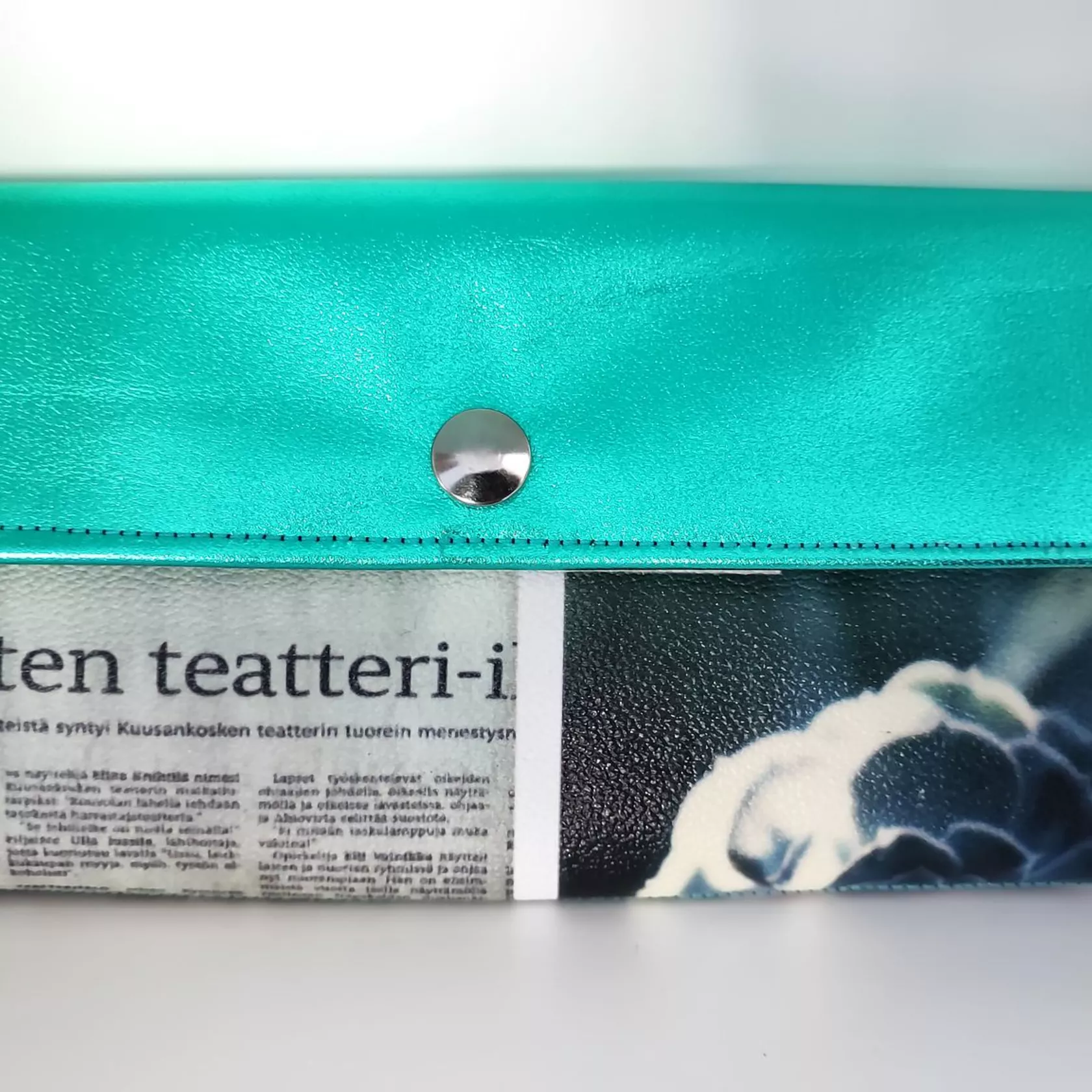 Brieftasche Mod. Matilda türkis metallic Brieftasche Mod. Matilda türkis metallic