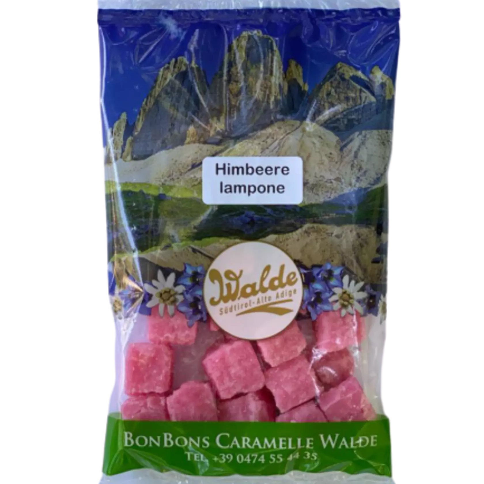 Himbeerwürfel - weiche Bonbons Himbeerwürfel - weiche Bonbons