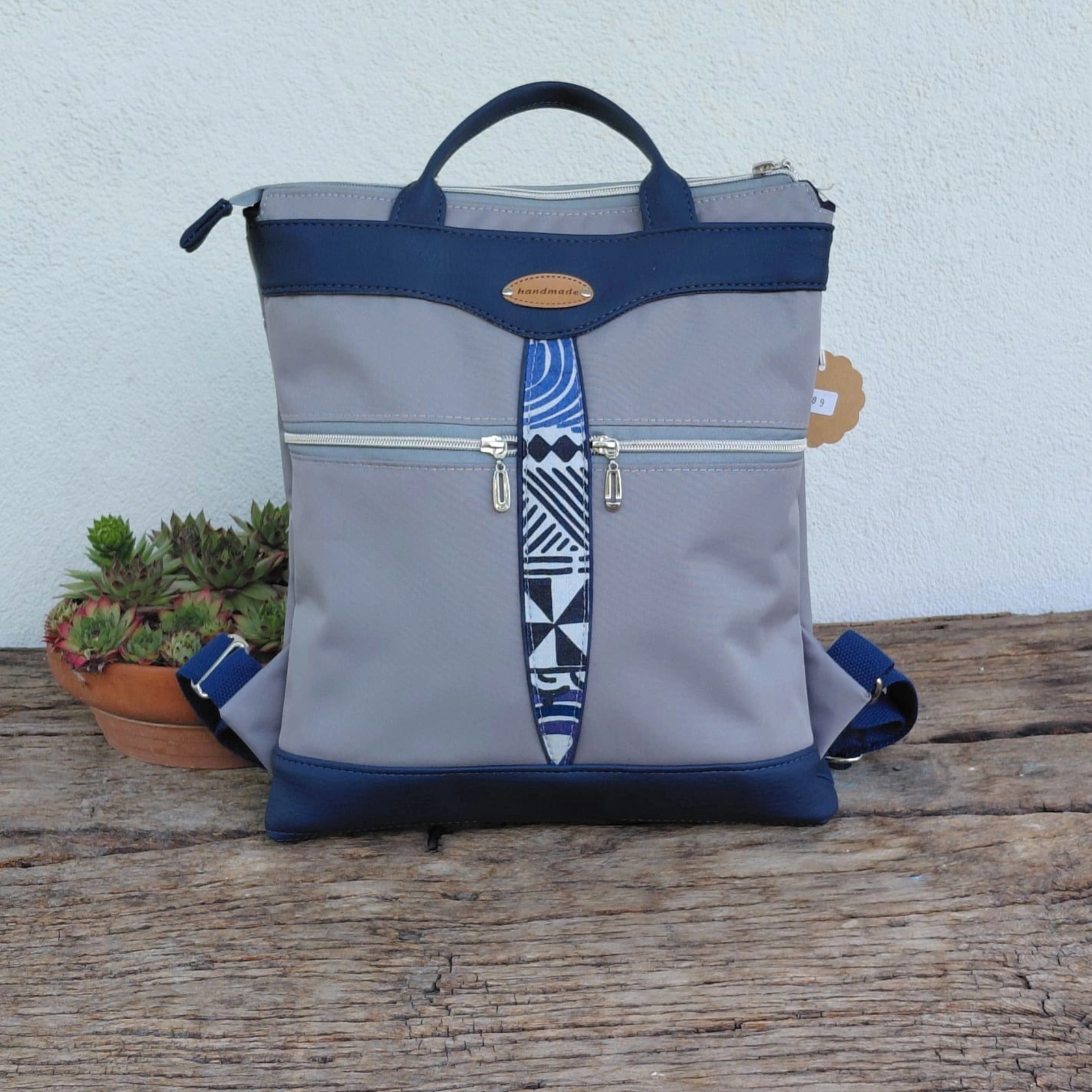 Rucksack blau grau Rucksack blau grau