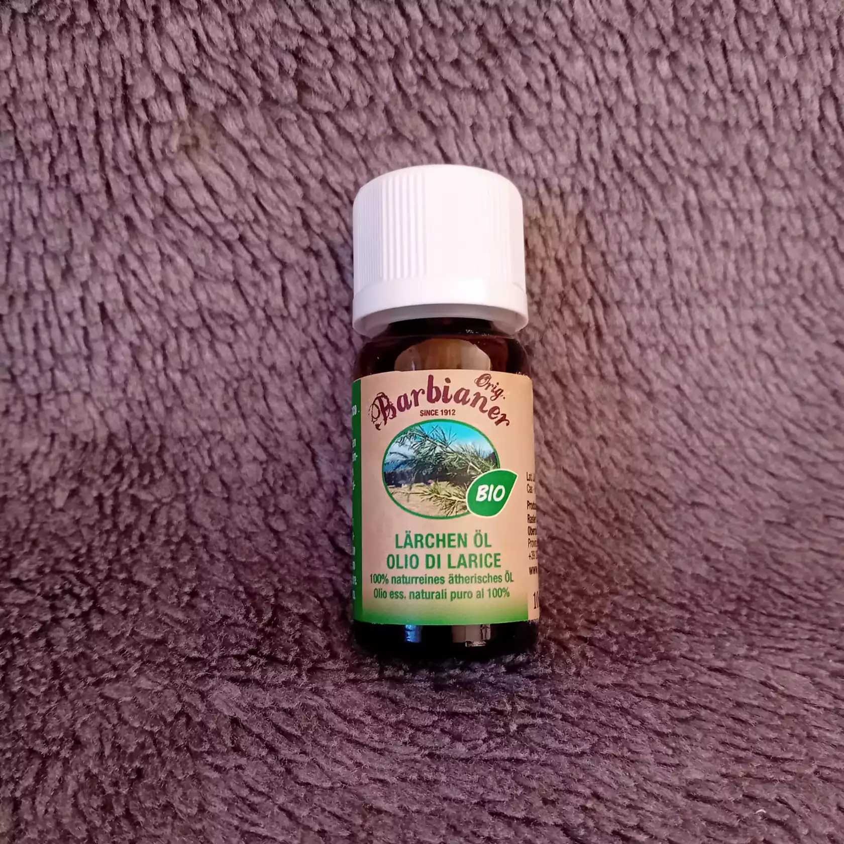 Olio di larice bio 10 ml Olio di larice bio 10 ml