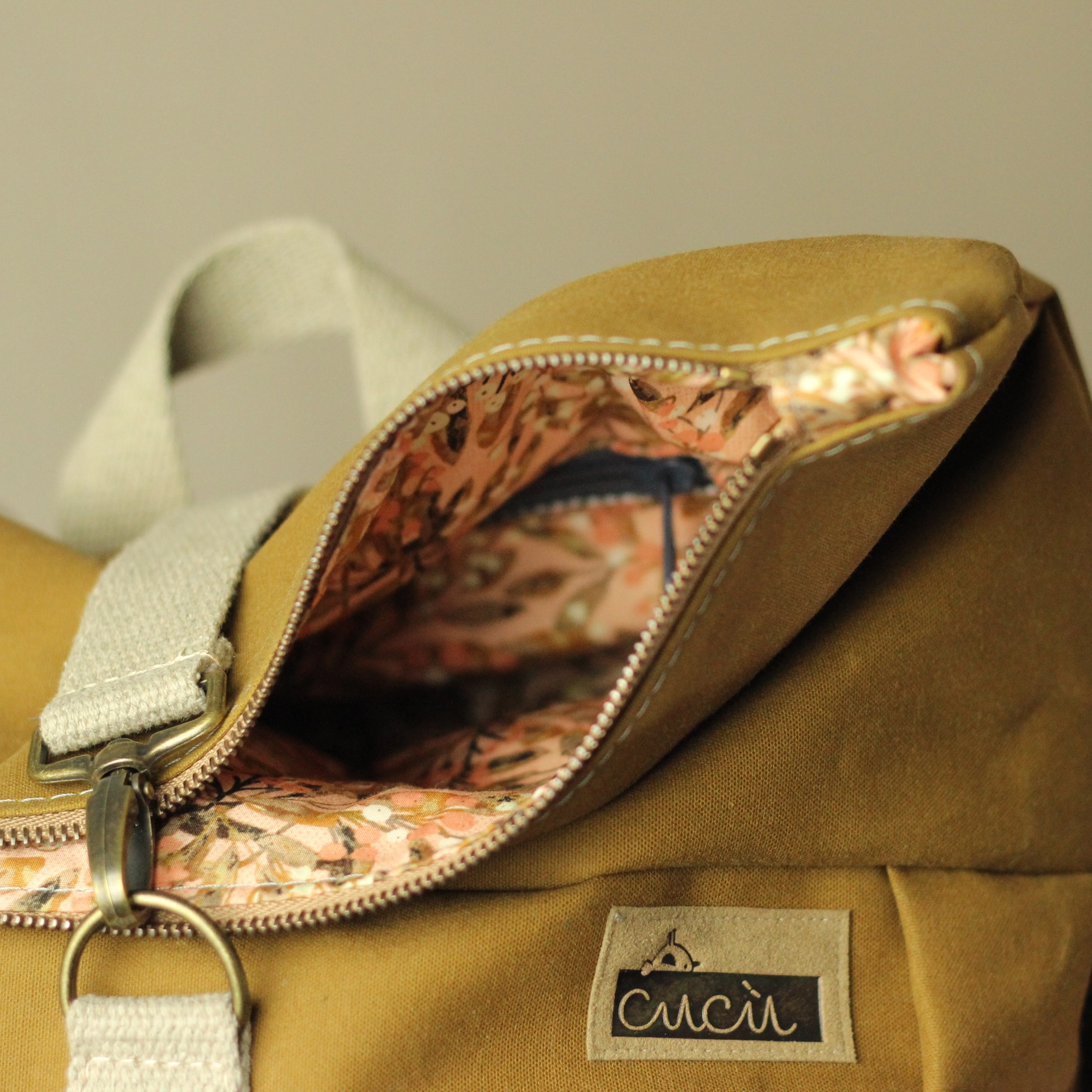 zaino rinforzato Rolltop "FRED" grigio zaino rinforzato Rolltop "FRED" grigio