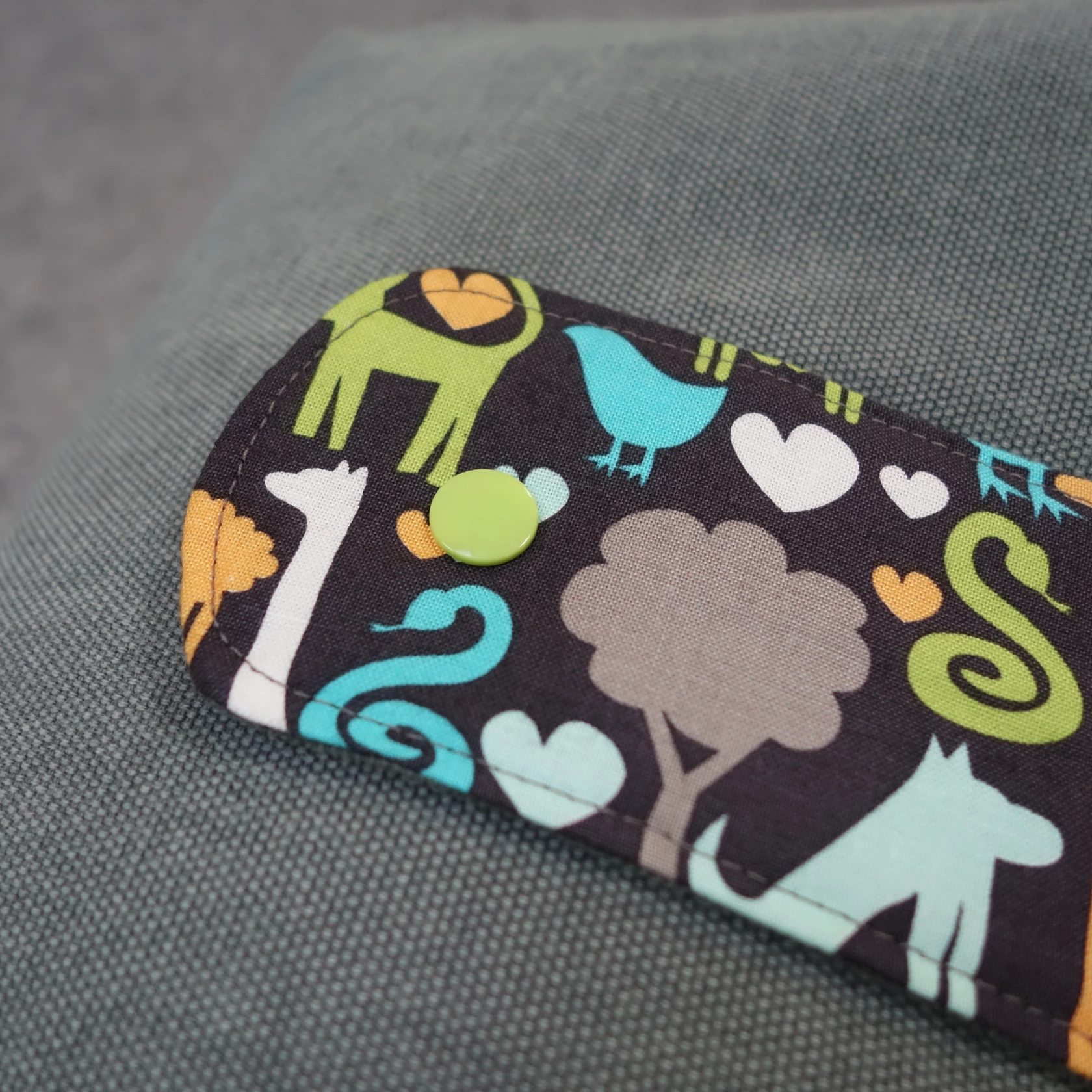 Windeltasche Tiere/Grau Windeltasche Tiere/Grau