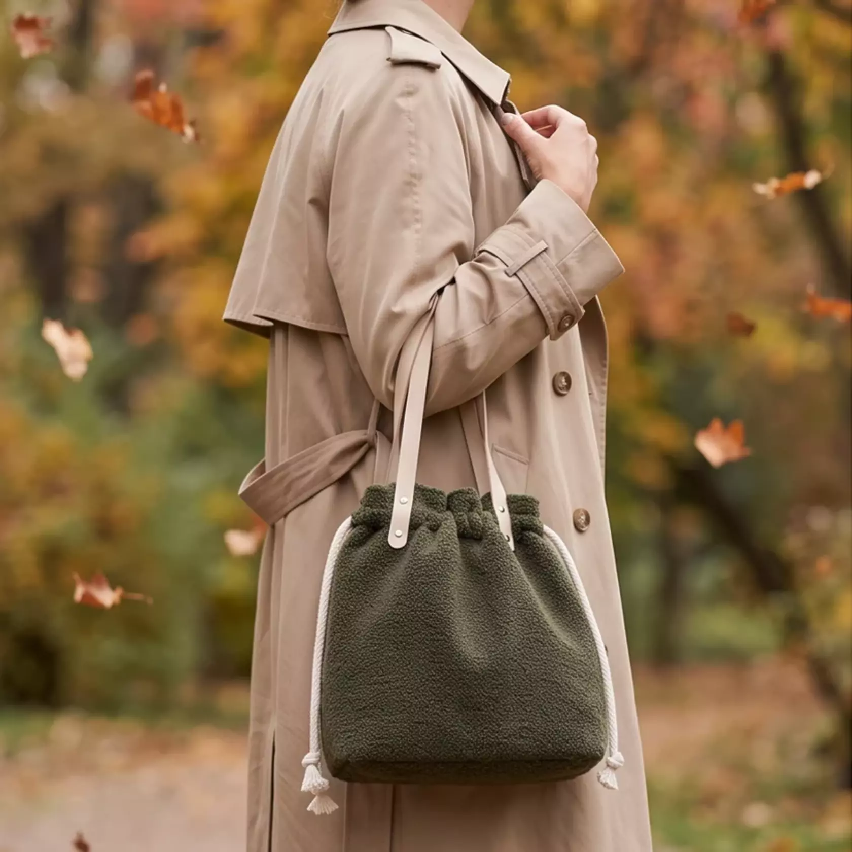 Bucket Bag XL olive Bucket Bag XL olive