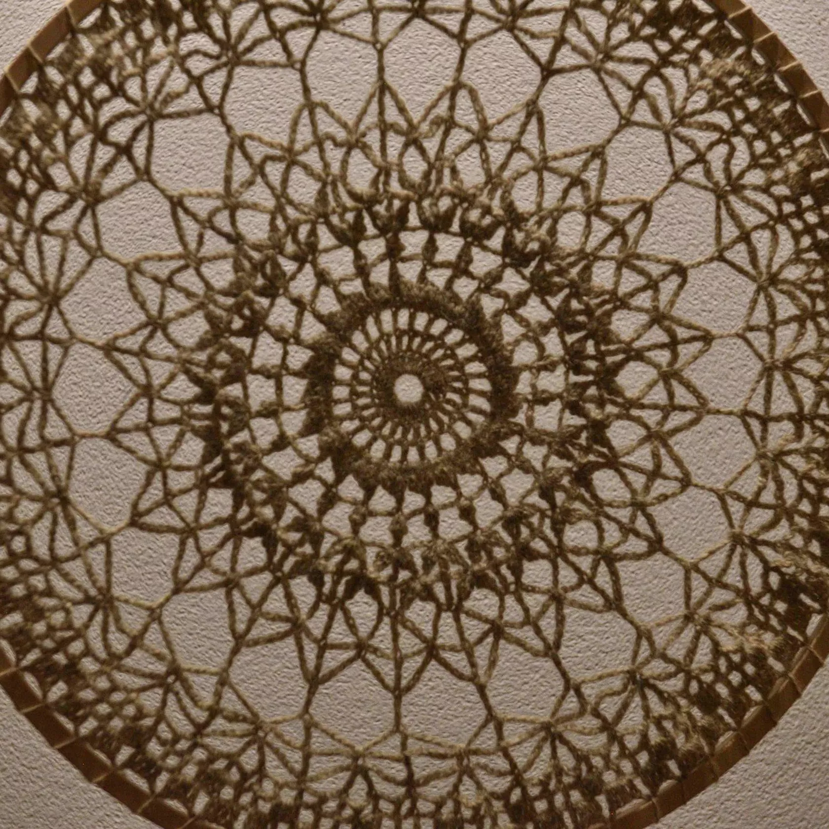 Traumfänger mit Schafwolle Traumfänger mit Schafwolle