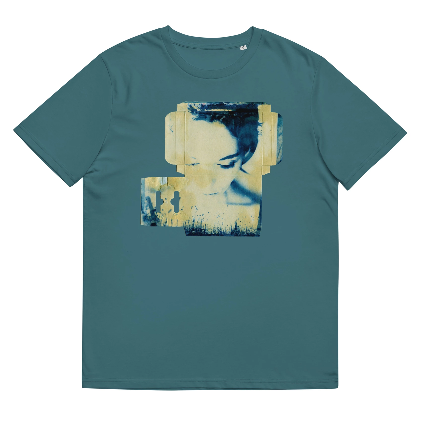 T-shirt mit Fotodruck auf Karton