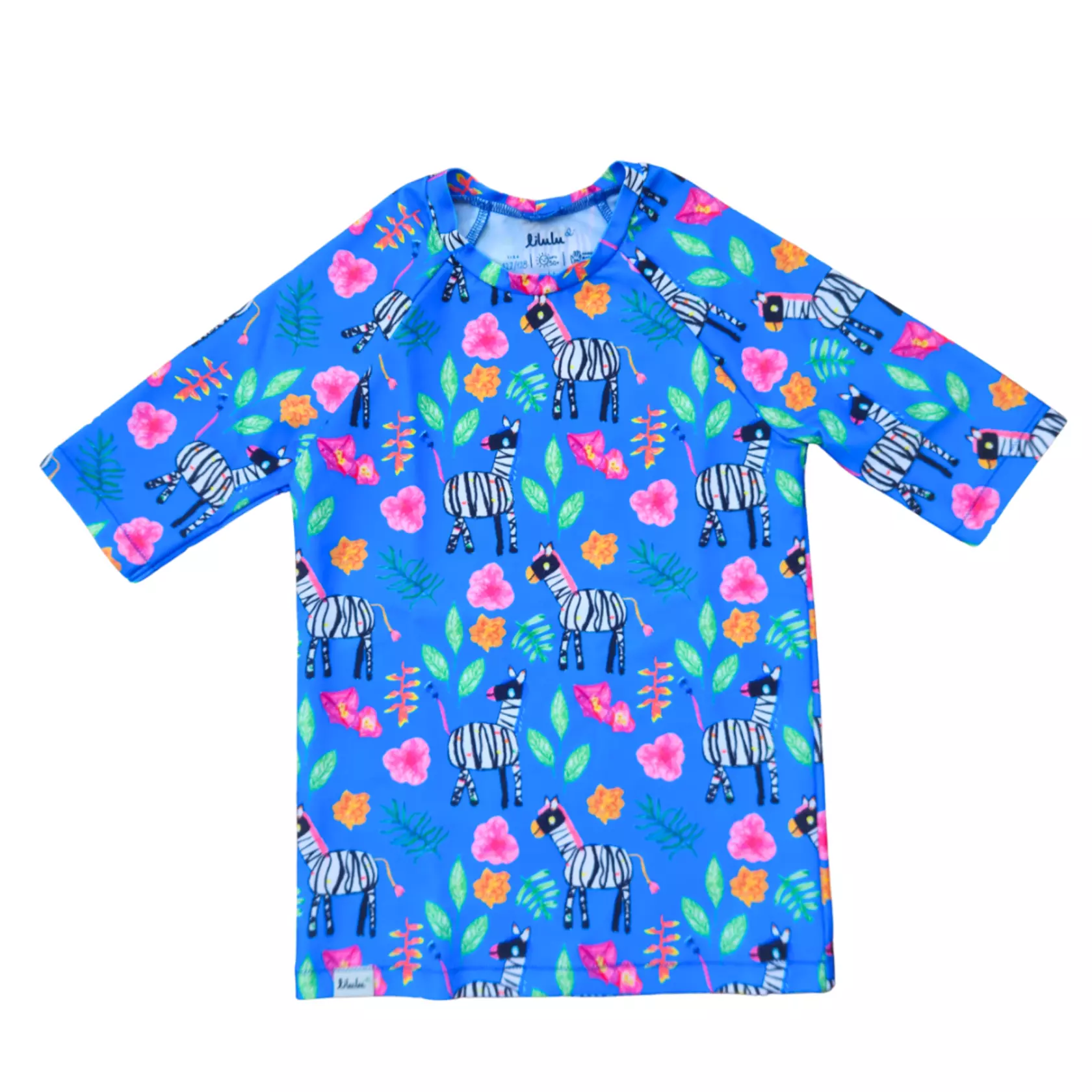 SUN T-SHIRT ZEBRA (shorts sleeves) - swim & sport SUN T-SHIRT ZEBRA (shorts sleeves) - swim & sport