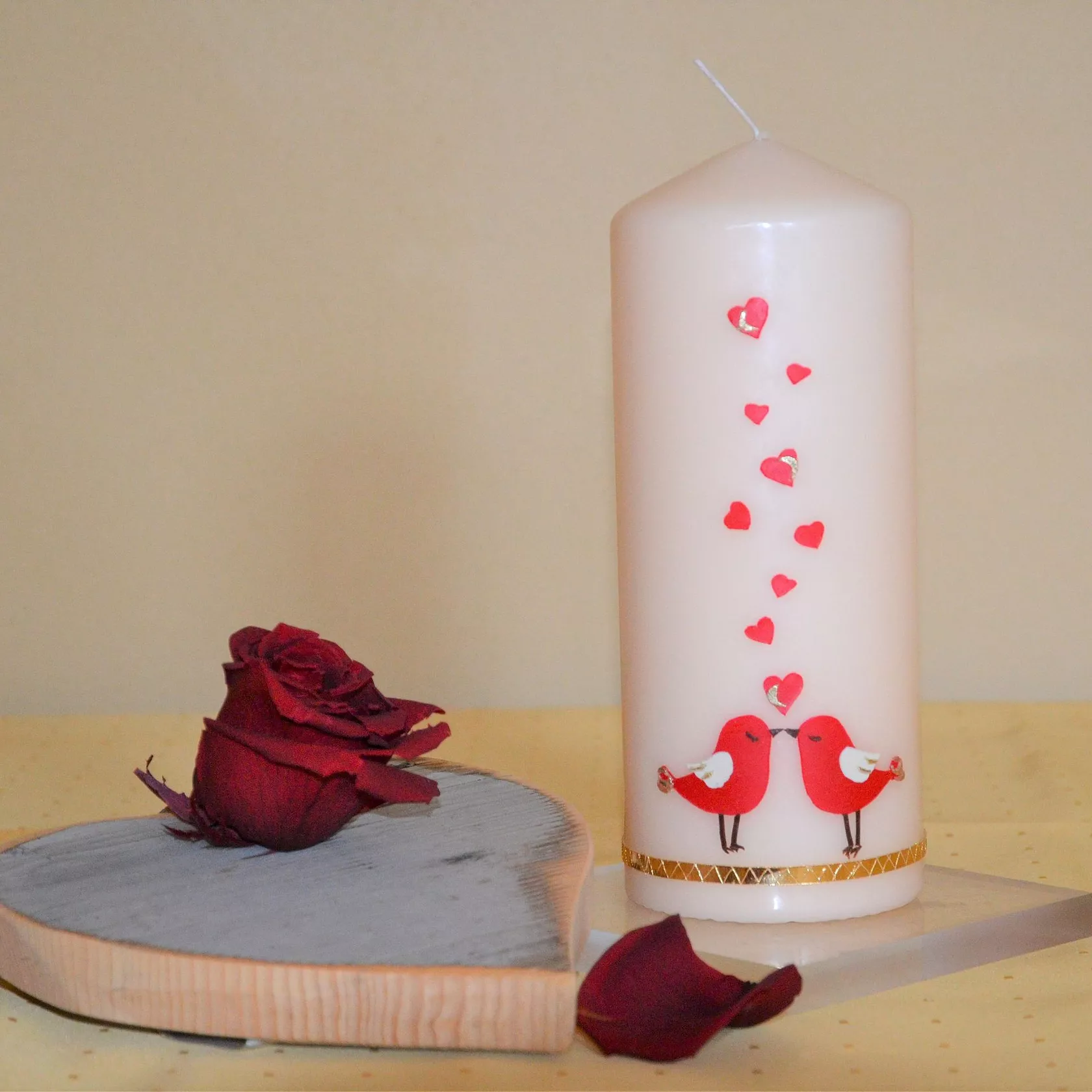 Kerze Geburtstag/ Valentinstag Kerze Geburtstag/ Valentinstag