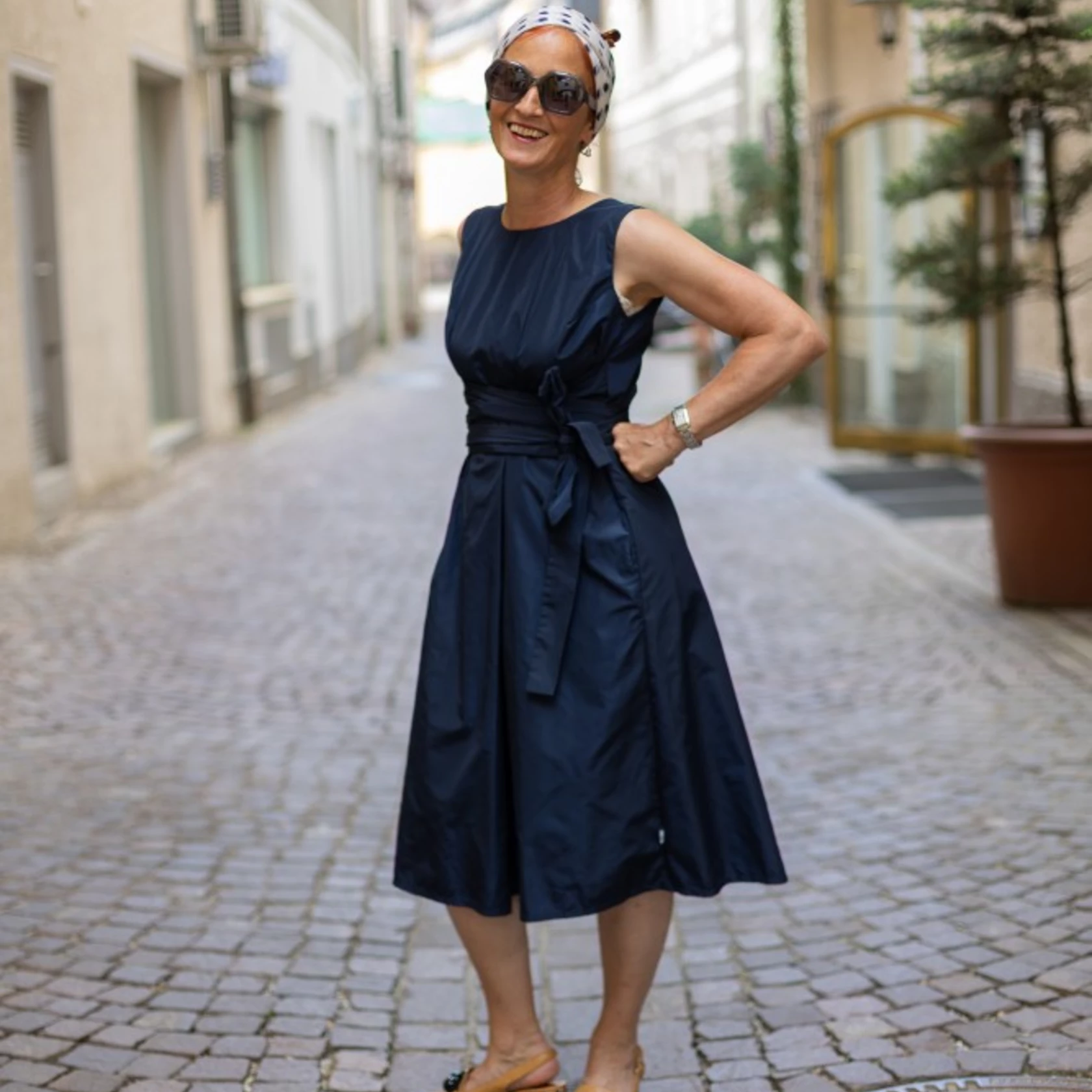 Kleid Raffaella in taffetà