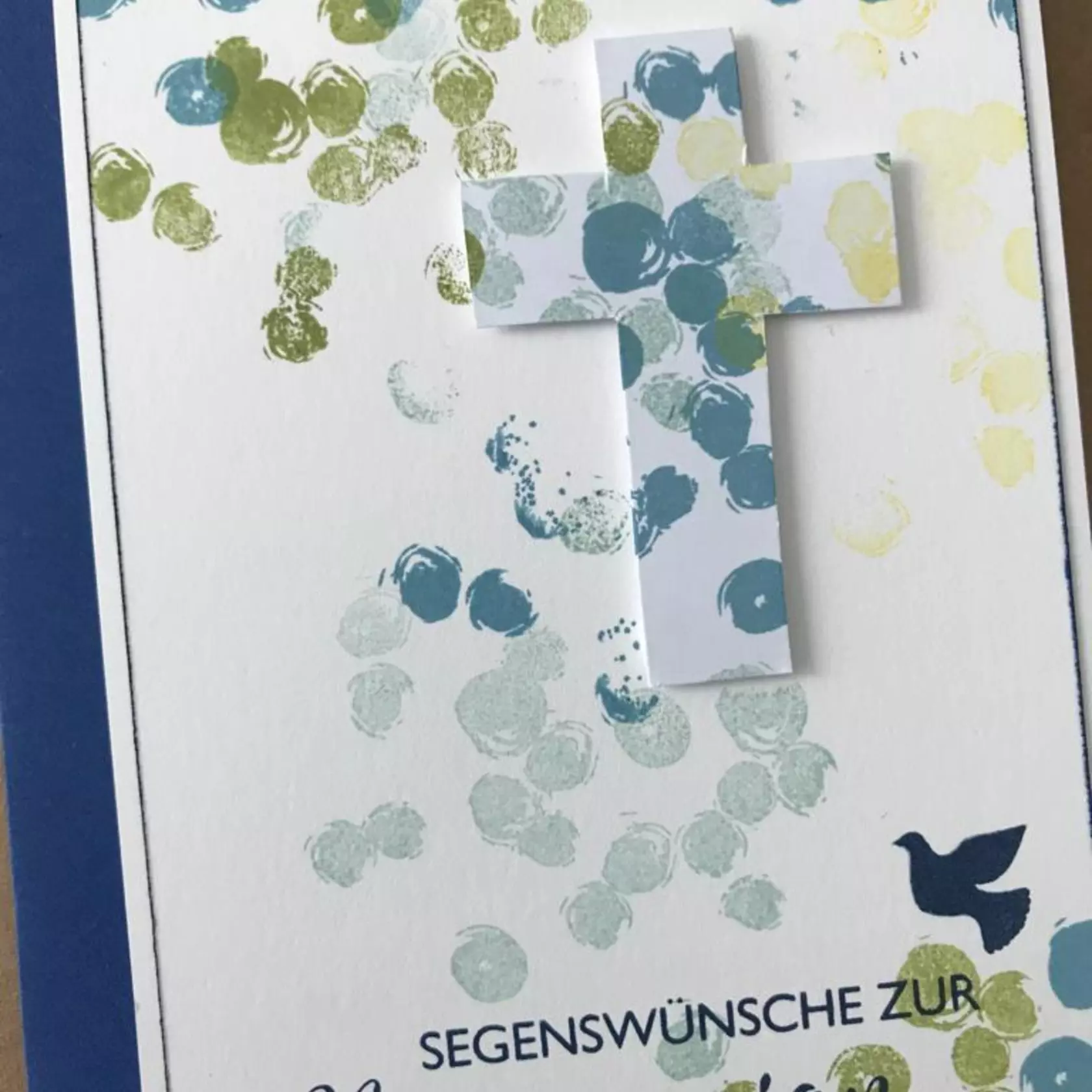 Glückwunschkarte zur Kommunion
Glückwunschkarte zur Kommunion