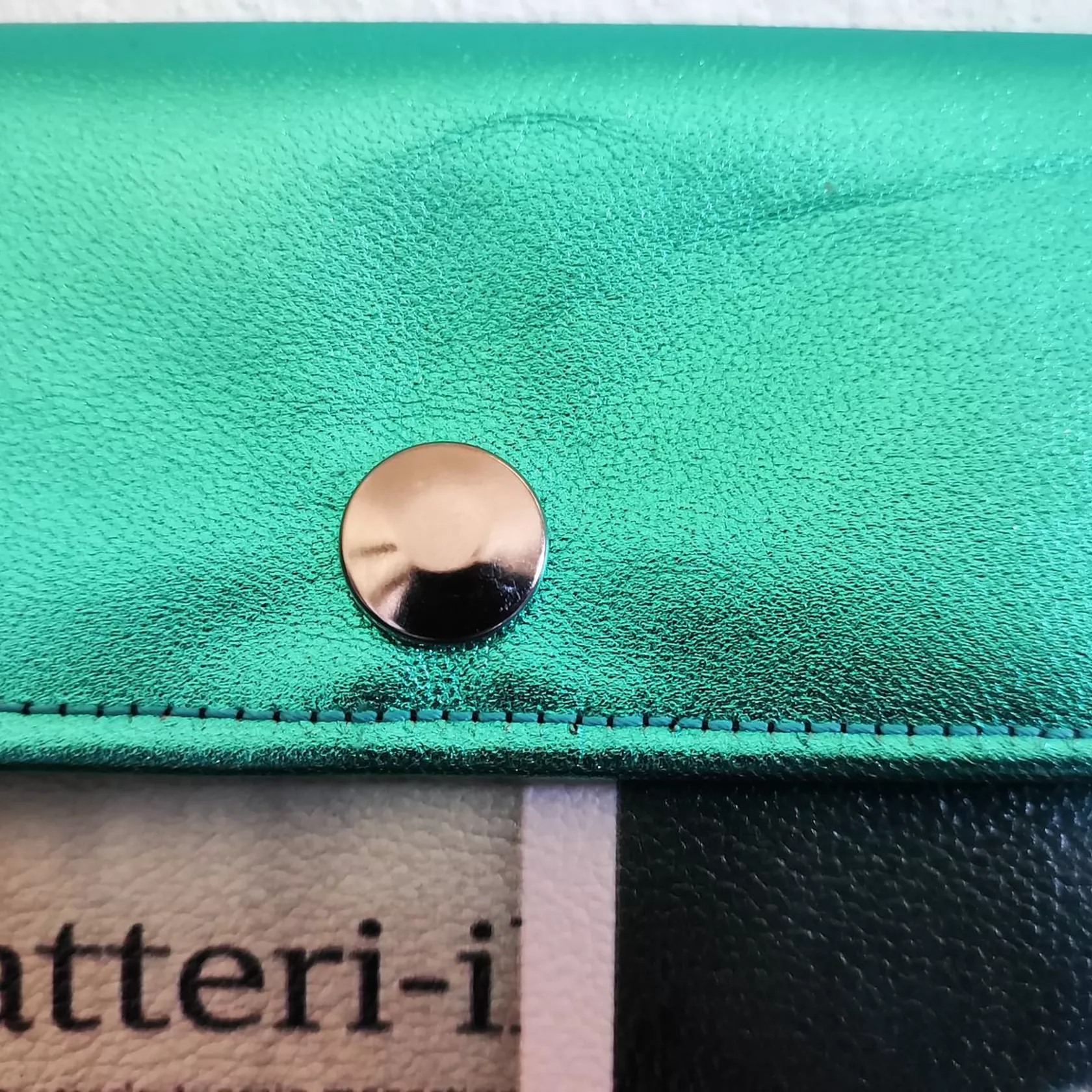 Brieftasche Mod. Matilda türkis metallic Brieftasche Mod. Matilda türkis metallic