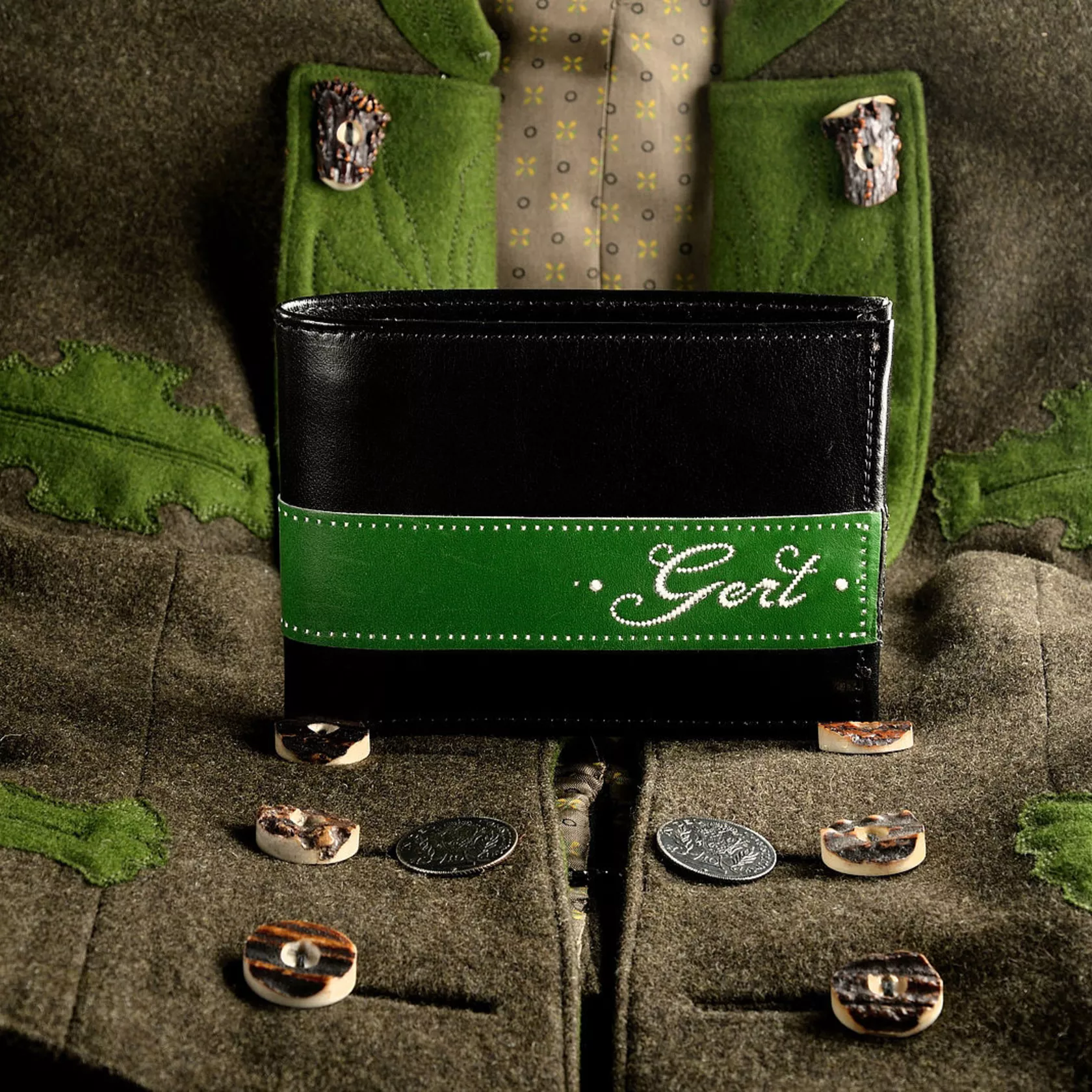 Herrenbrieftasche Modell “LOIS” GRÜN Herrenbrieftasche Modell “LOIS” GRÜN
