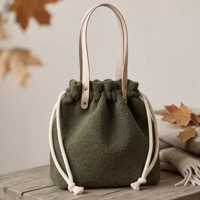 Bucket bag XL verde