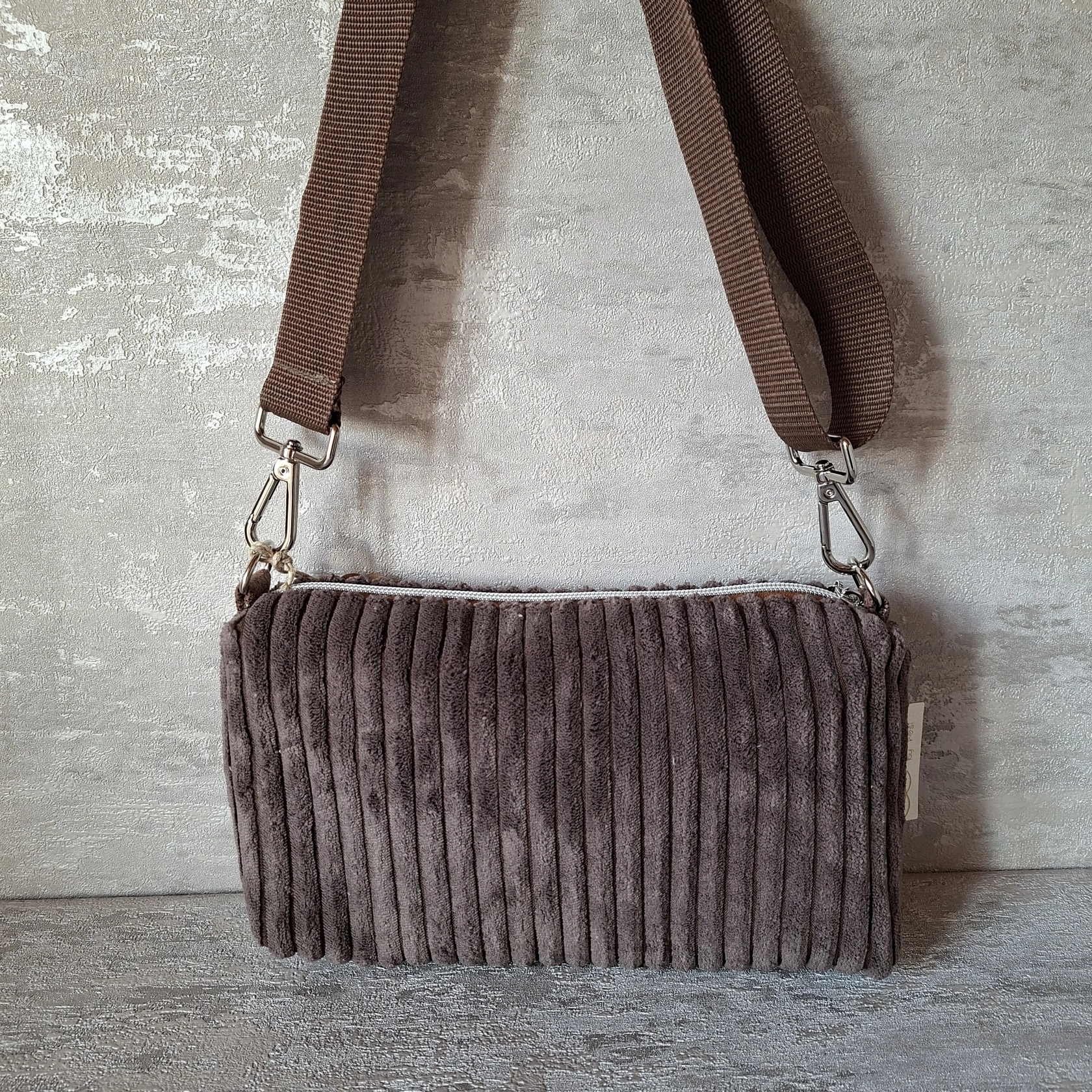 Minibag Breitcord mokka Minibag Breitcord mokka