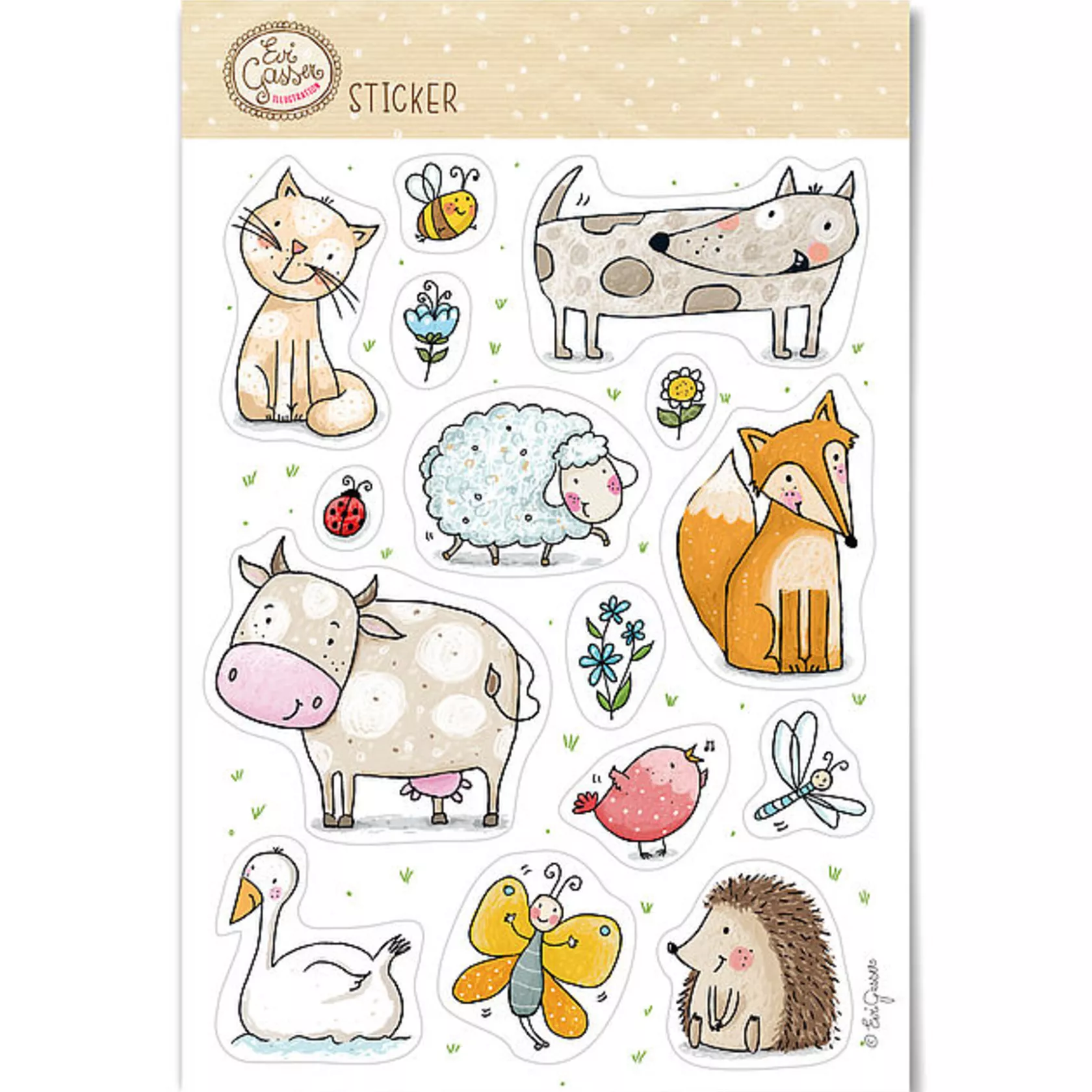 Sticker "Tiere" Sticker "Tiere"