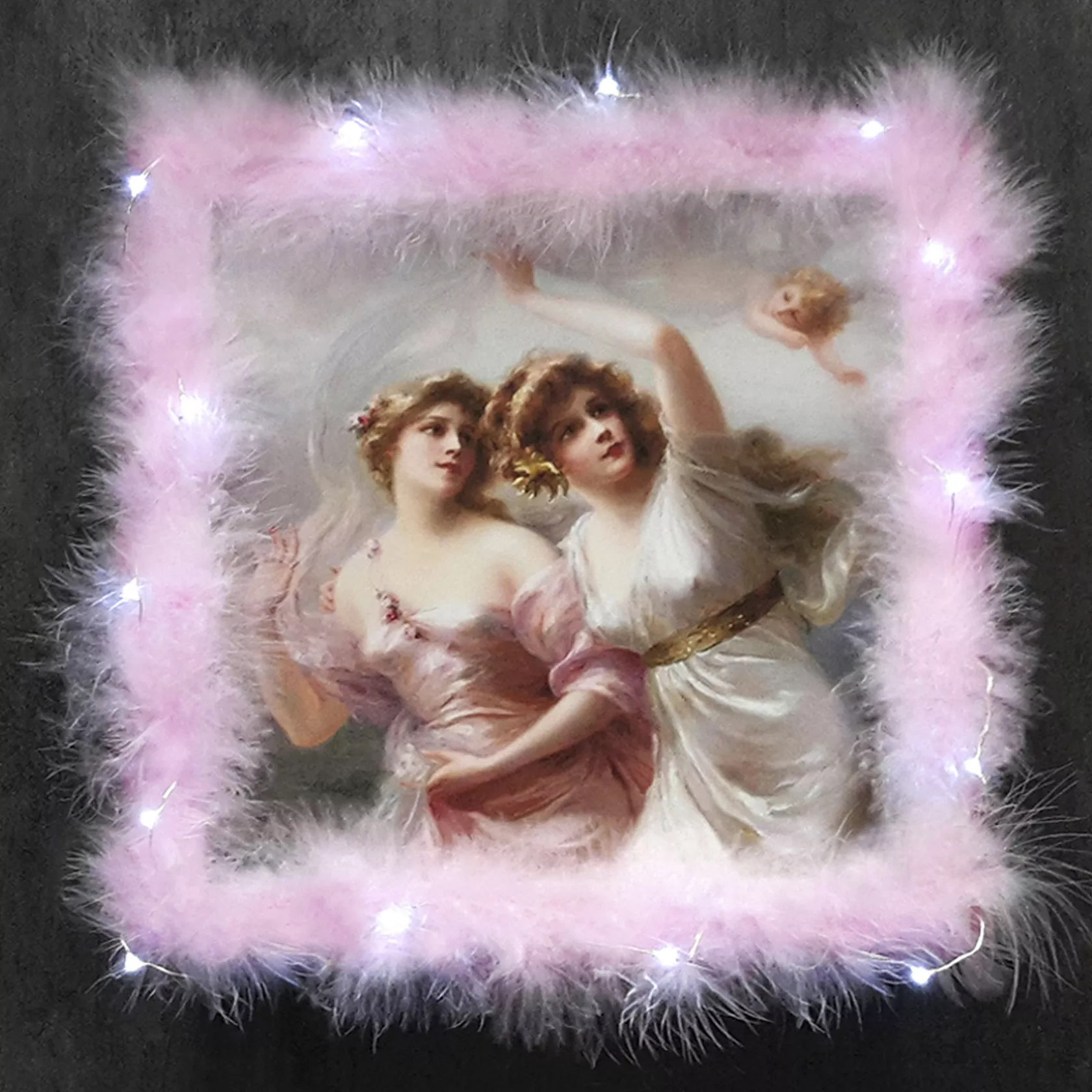Licht-Bild "Rosa Romantik"