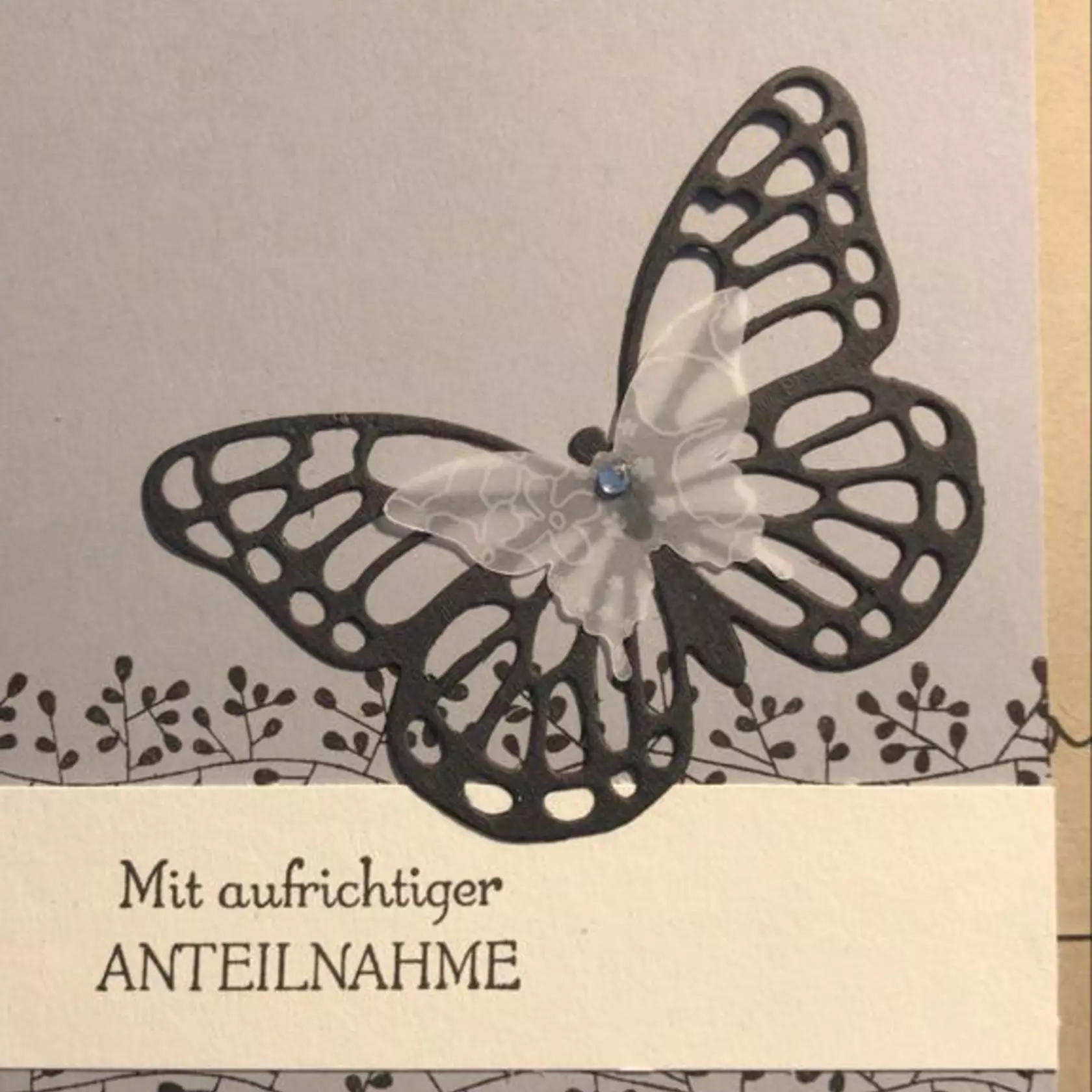 Beileidskarte
Beileidskarte