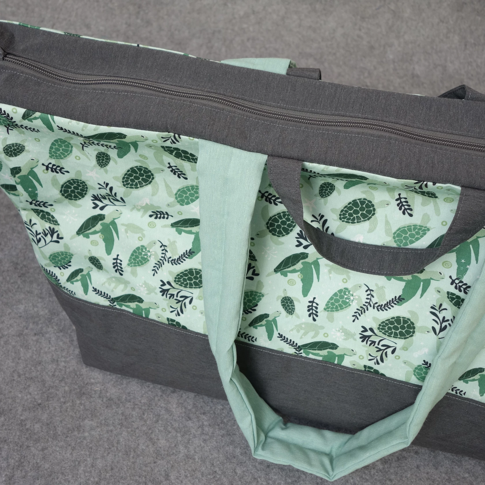 Borsa mare e piscina Tartarughe Borsa mare e piscina Tartarughe