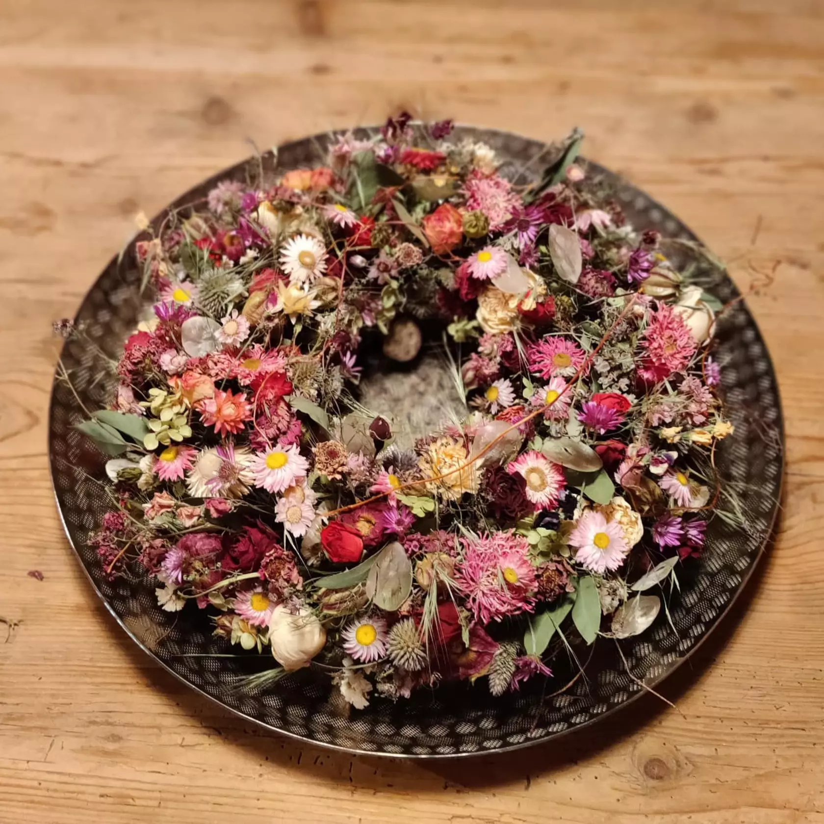 Trockenblumenkranz Trockenblumenkranz