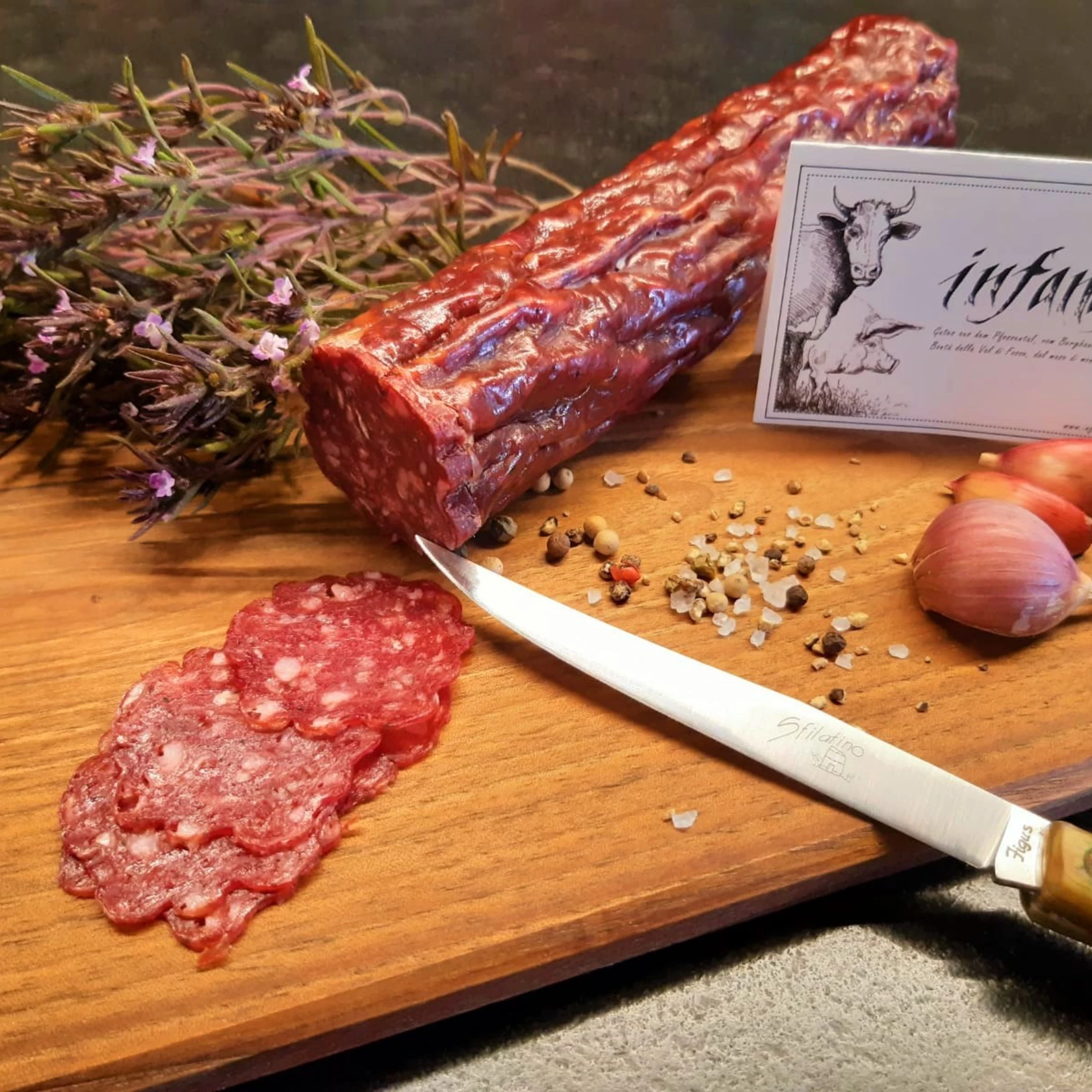 salame all` agnello dell´ Alto Adige