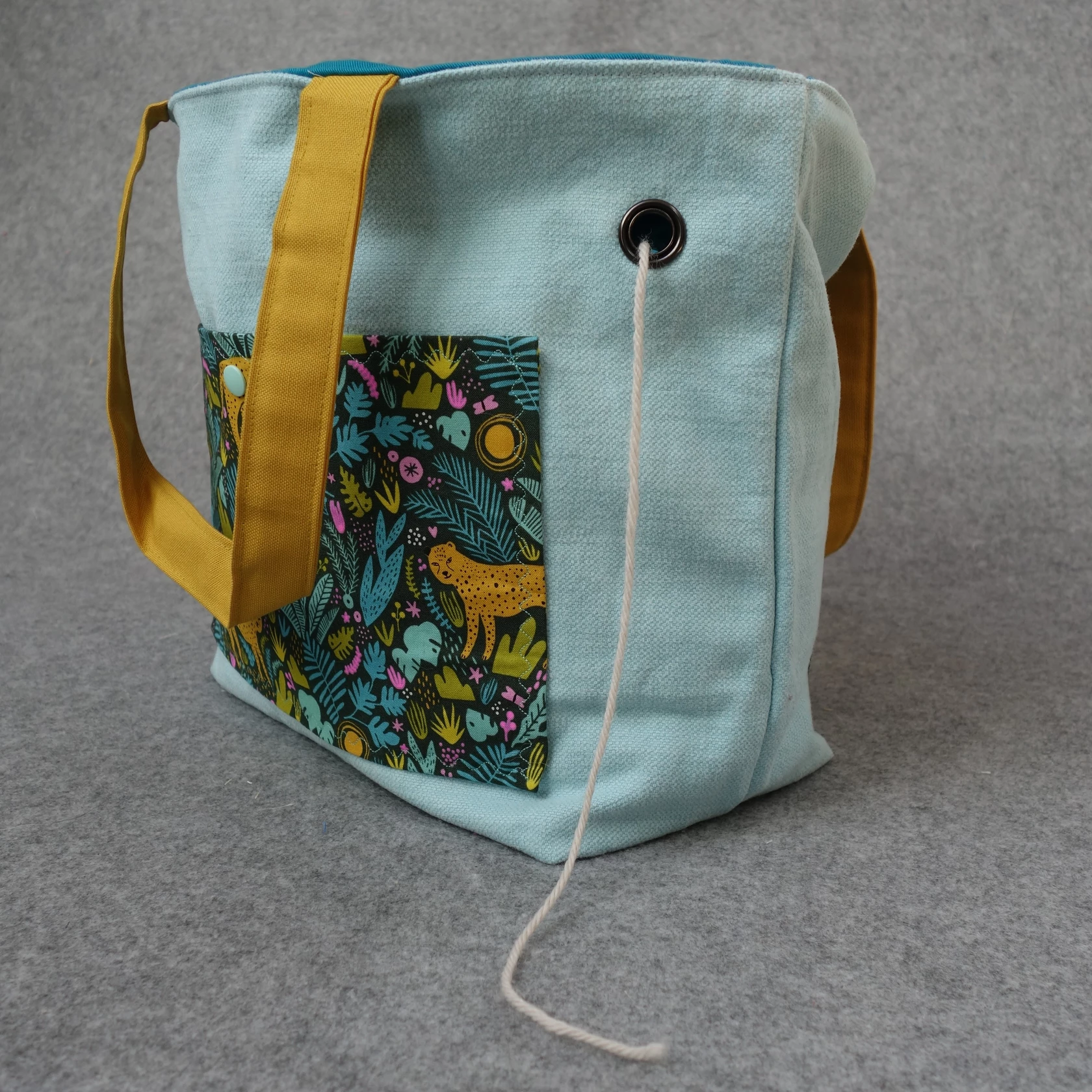 Stricktasche mit Hänkel Stricktasche mit Hänkel