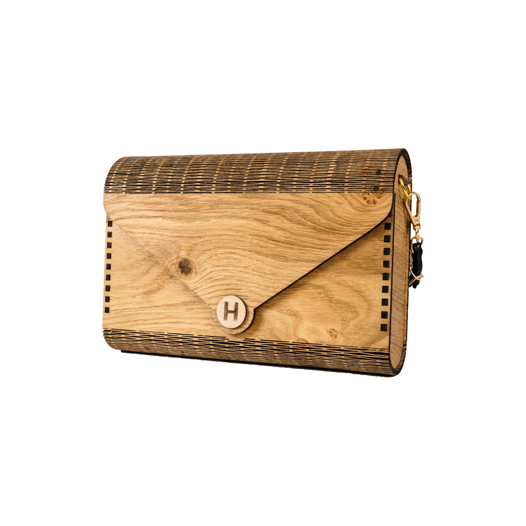 Handtasche aus Eichenholz Handtasche aus Eichenholz