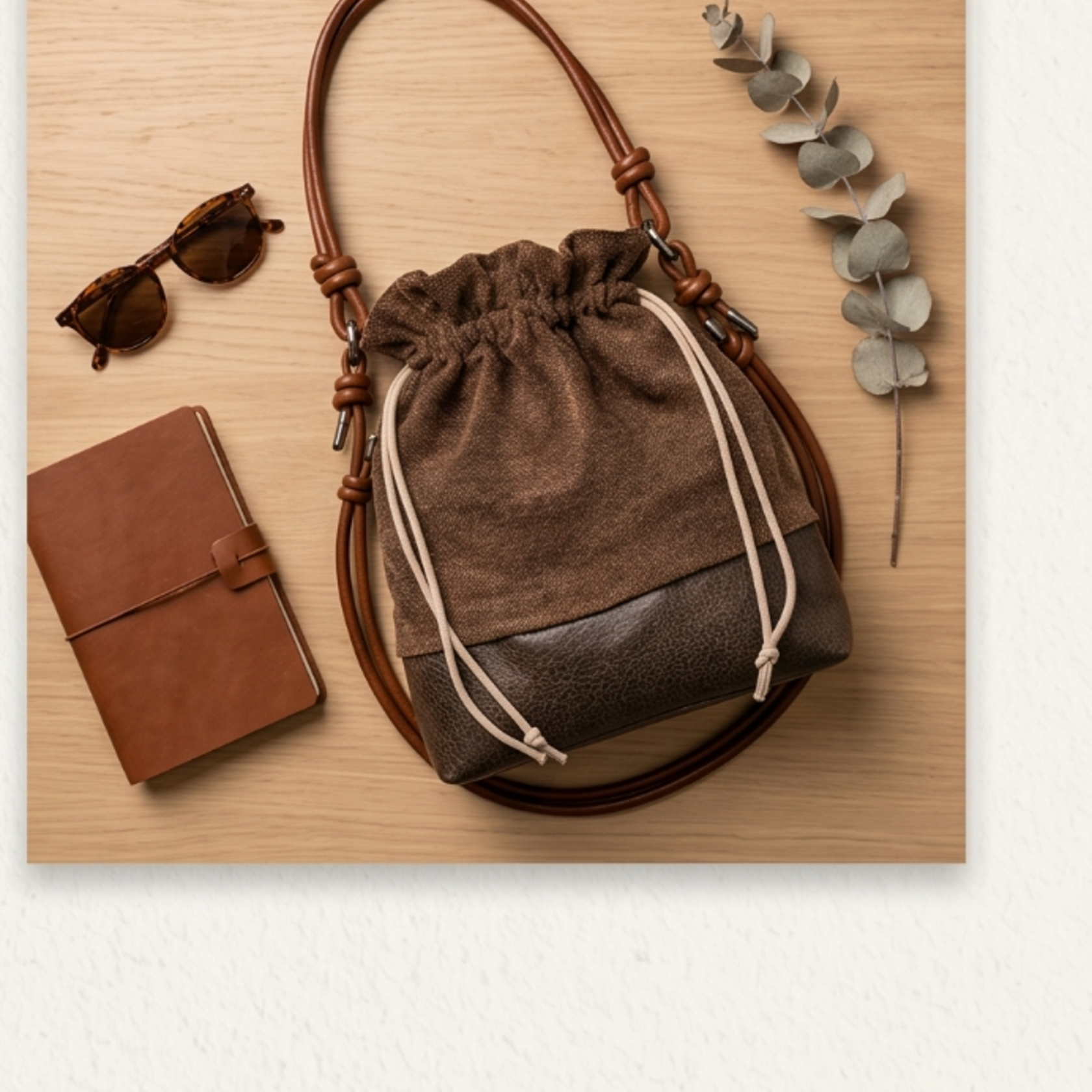 Bucket bag marrone Bucket bag marrone