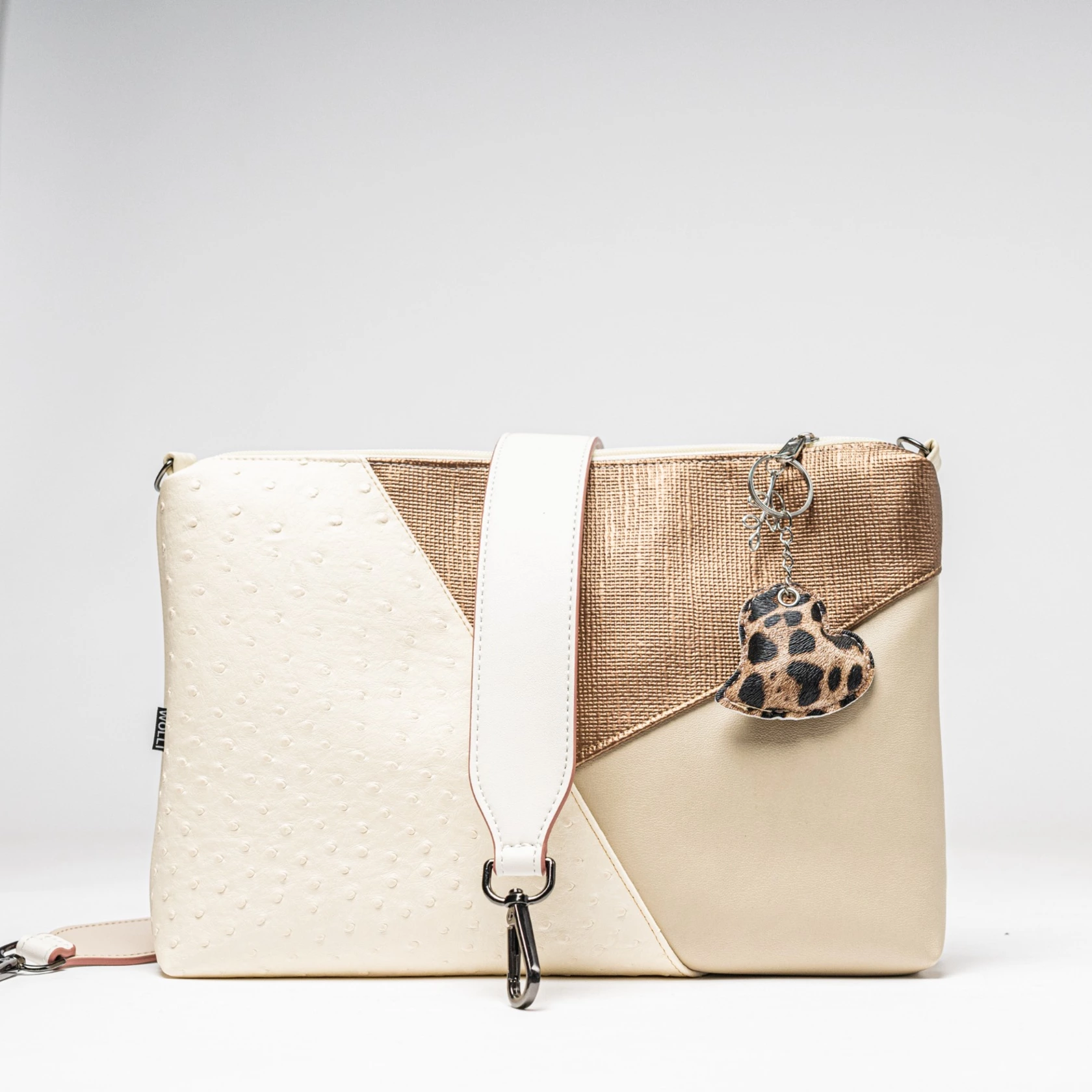 Mini-cross beige oro Mini-cross beige oro