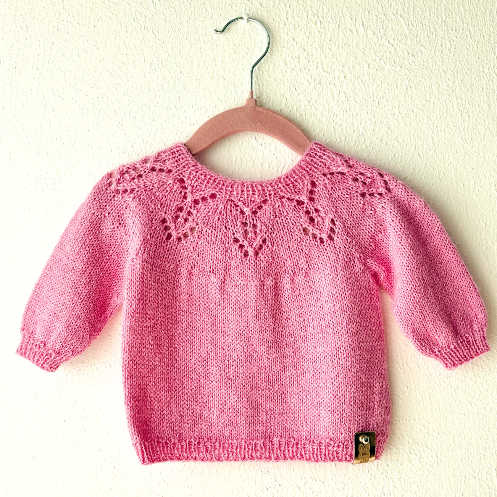 Babypullover in 100% Baby Alpaka Wolle Babypullover in 100% Baby Alpaka Wolle