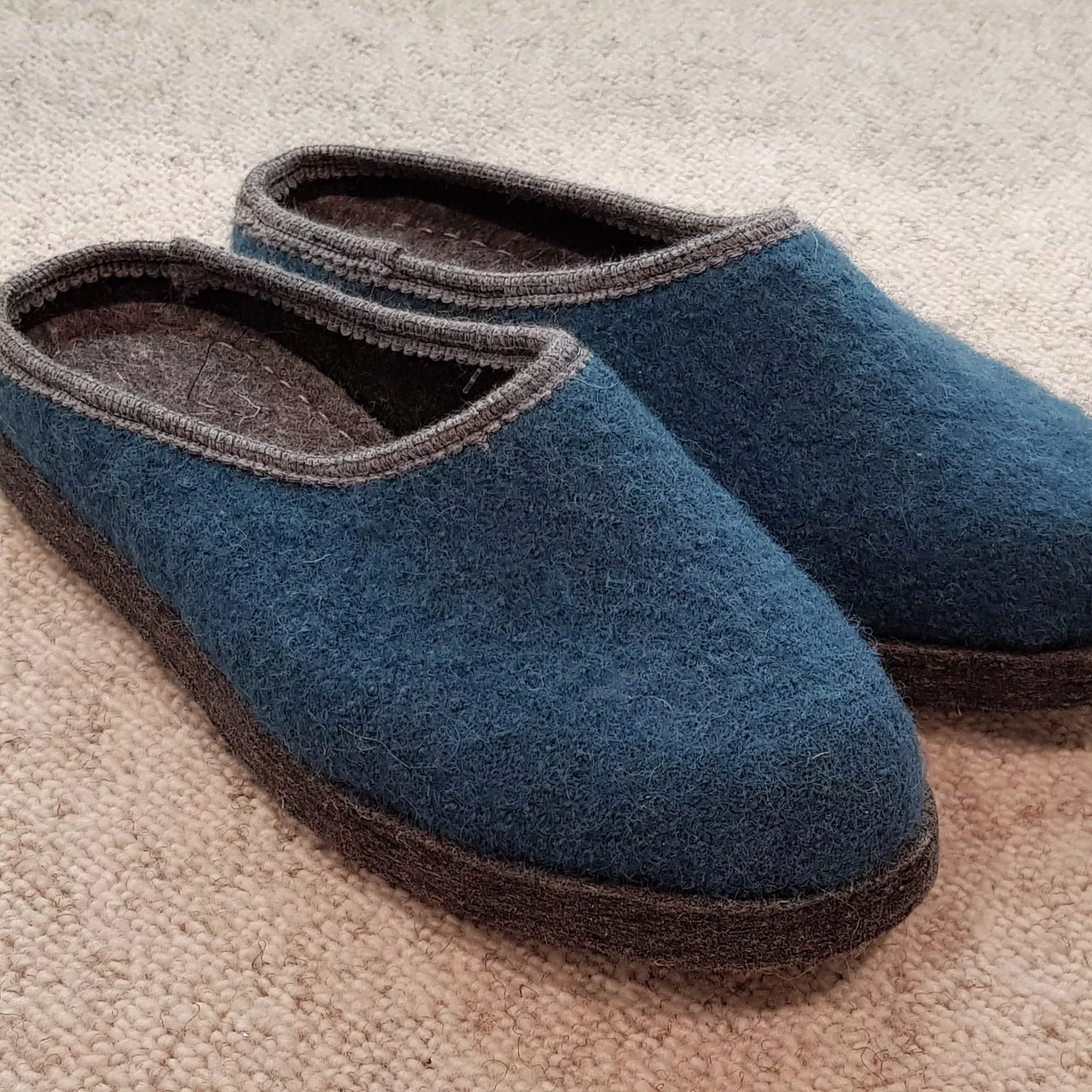 Pantoffeln - handgemachte Potschn Damen hinten offen - Toppar Pantoffeln - handgemachte Potschn Damen hinten offen - Toppar