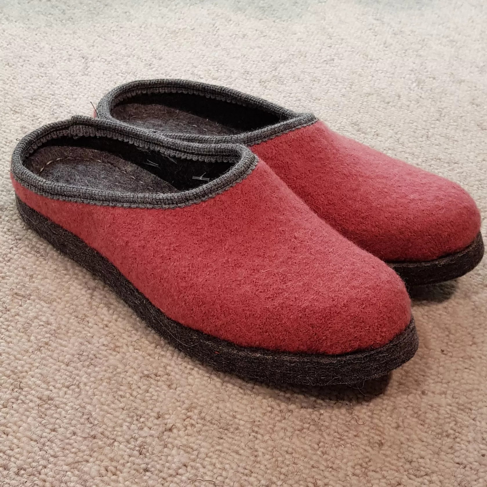 Pantoffeln - handgemachte Potschn Damen hinten offen - Toppar Pantoffeln - handgemachte Potschn Damen hinten offen - Toppar