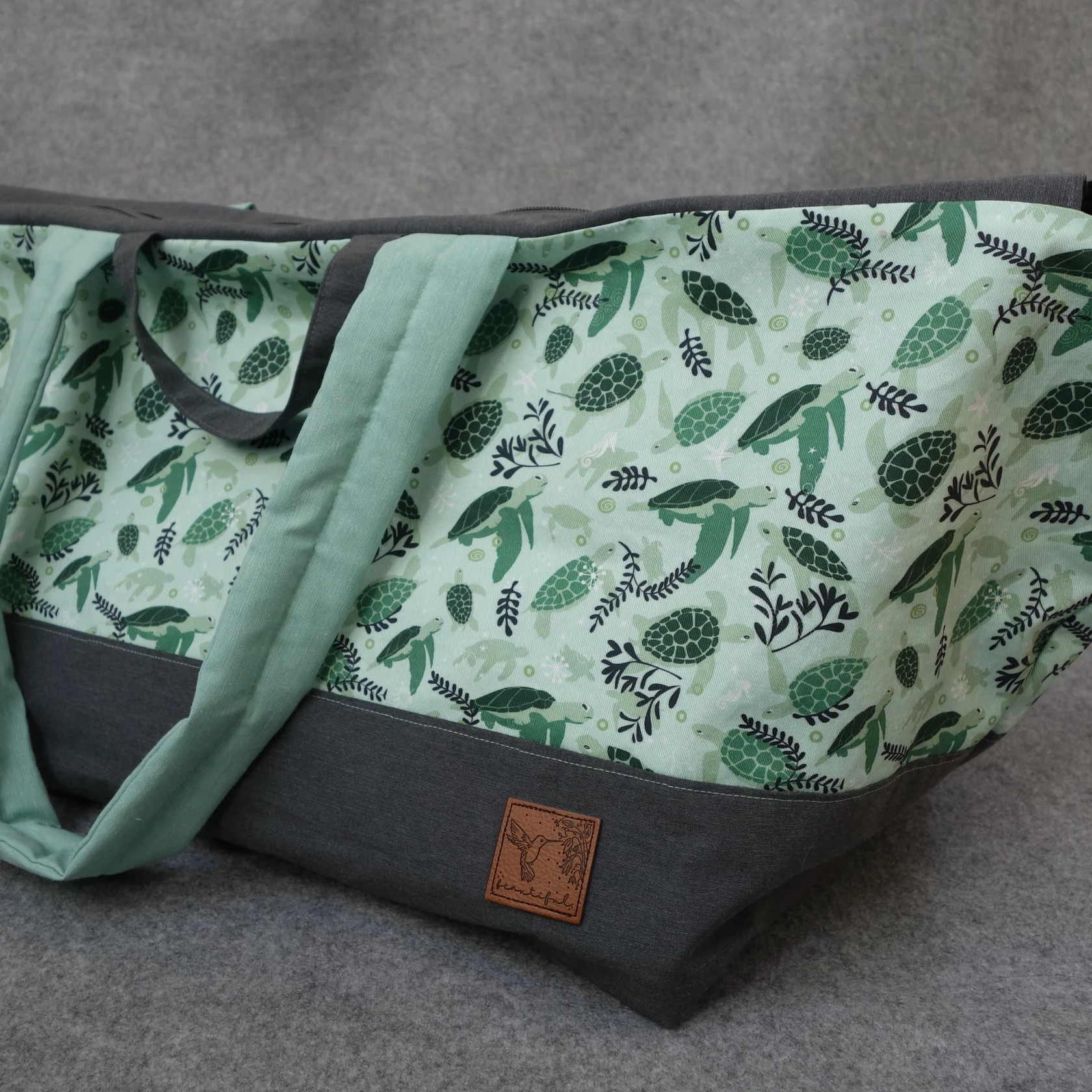 Borsa mare e piscina Tartarughe Borsa mare e piscina Tartarughe