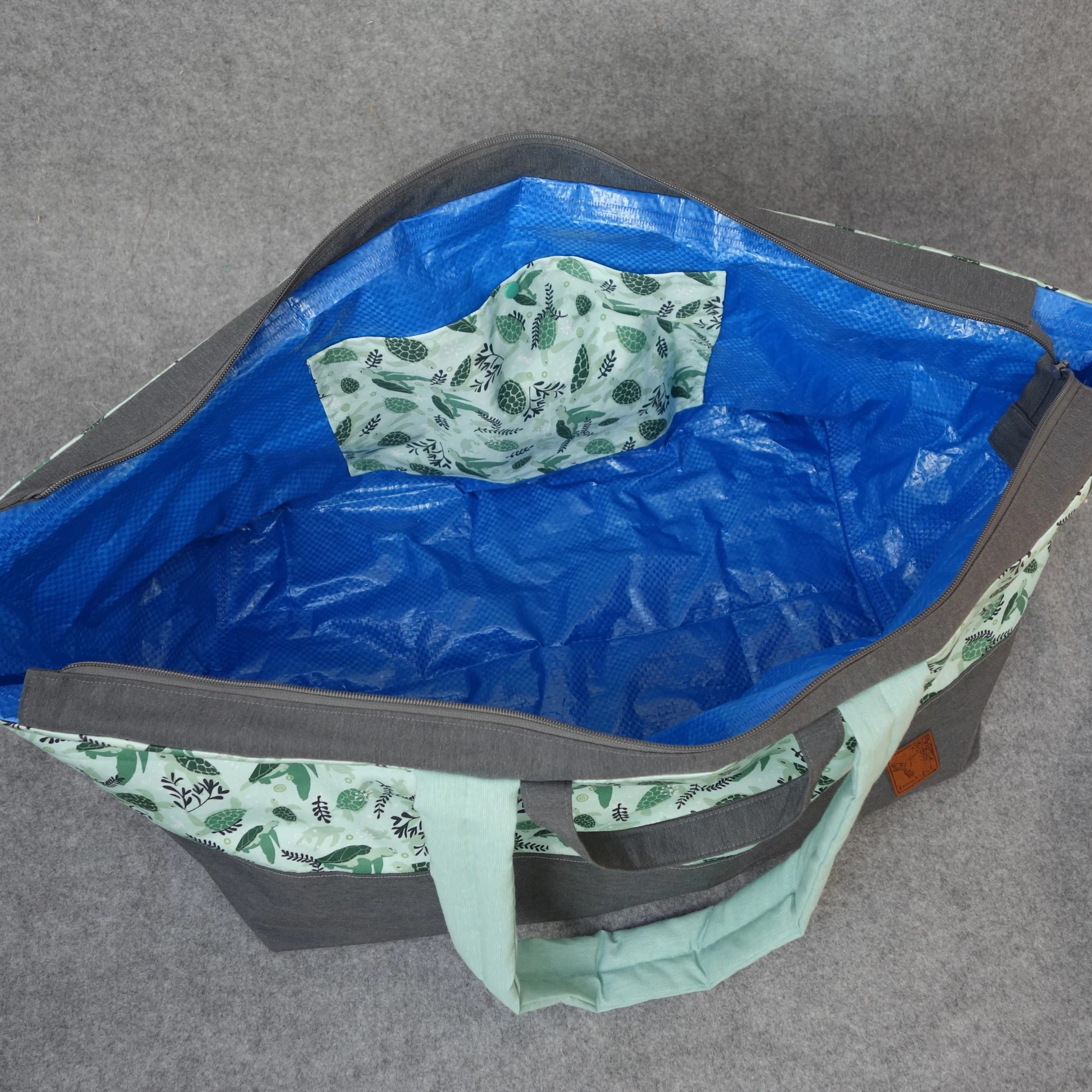 Borsa mare e piscina Tartarughe Borsa mare e piscina Tartarughe