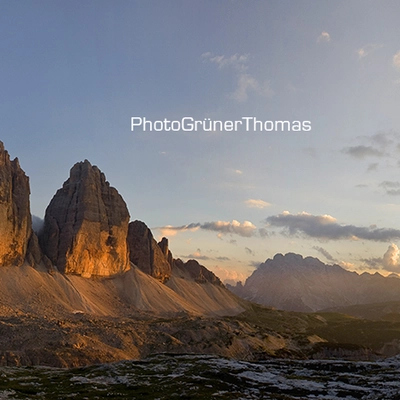 Panorama Dolomiten Drei Zinnen Südtirol Panorama Dolomiten Drei Zinnen Südtirol