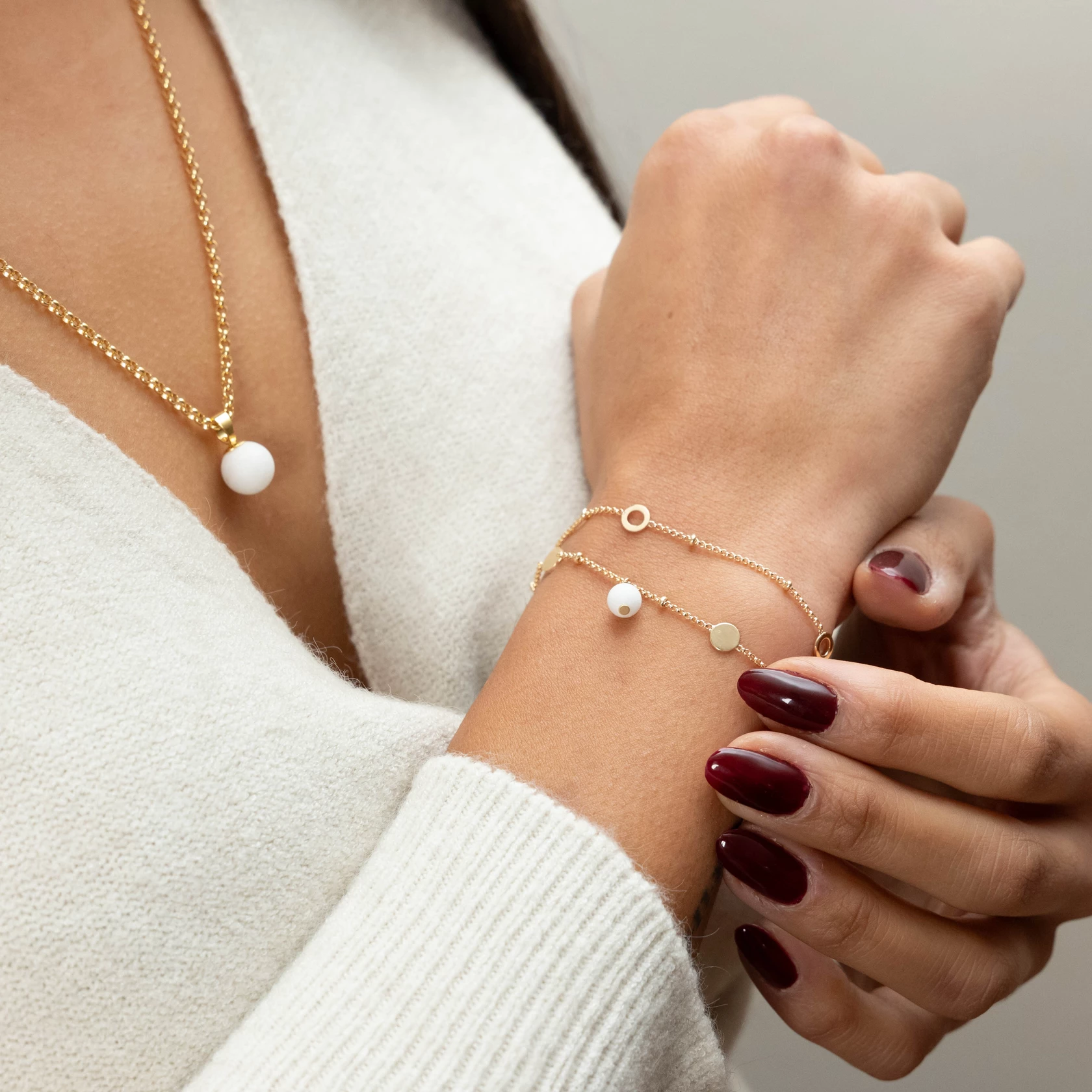 Armband "fine", gold Armband "fine", gold