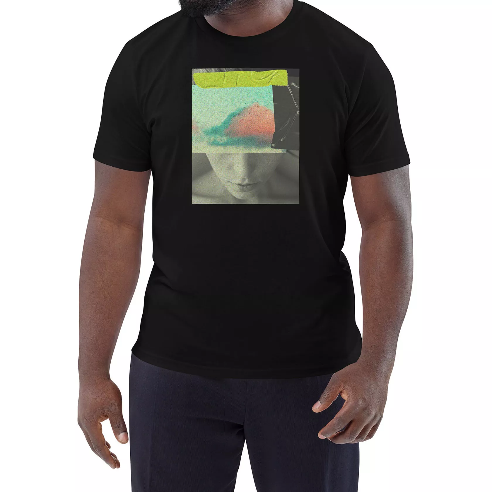 Biobaumwoll T-shirt Collage - "DAYDREAM" Biobaumwoll T-shirt Collage - "DAYDREAM"