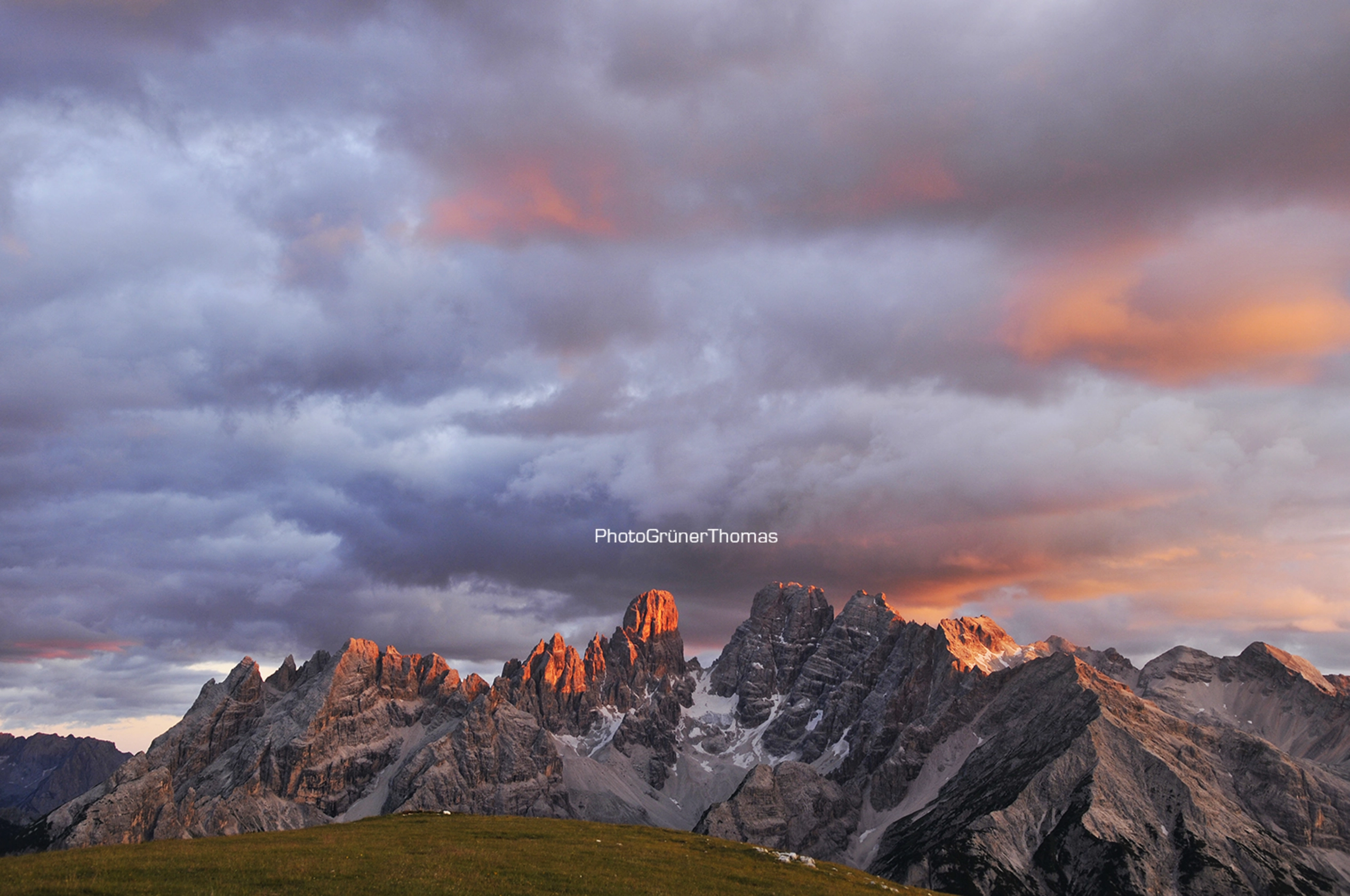 Bergmotiv Monte Cristallo