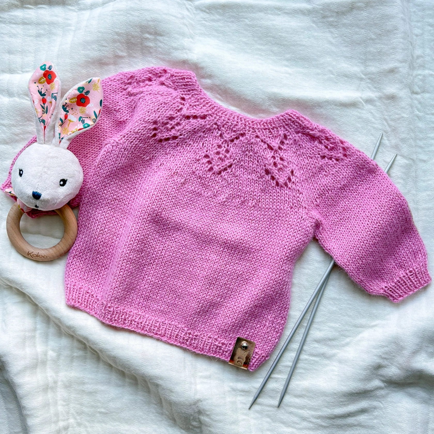 Babypullover in 100% Baby Alpaka Wolle Babypullover in 100% Baby Alpaka Wolle