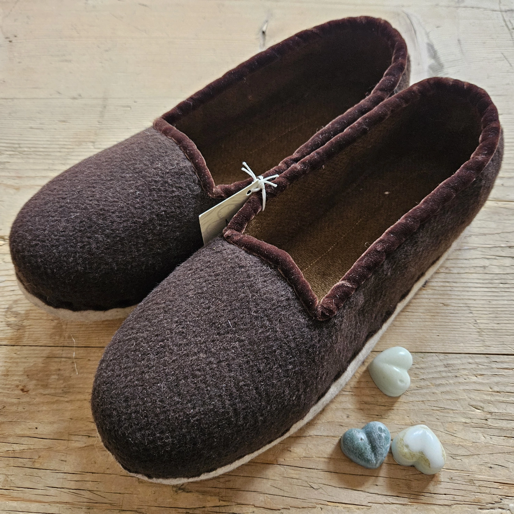 Sarnertoppar marrone scuro, bordo marrone Nr.44