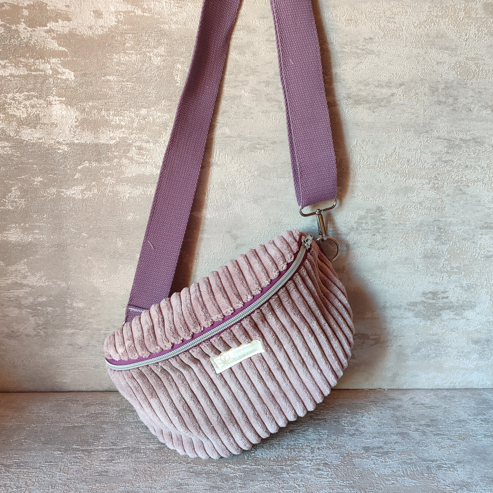 Hipbag altrosa M