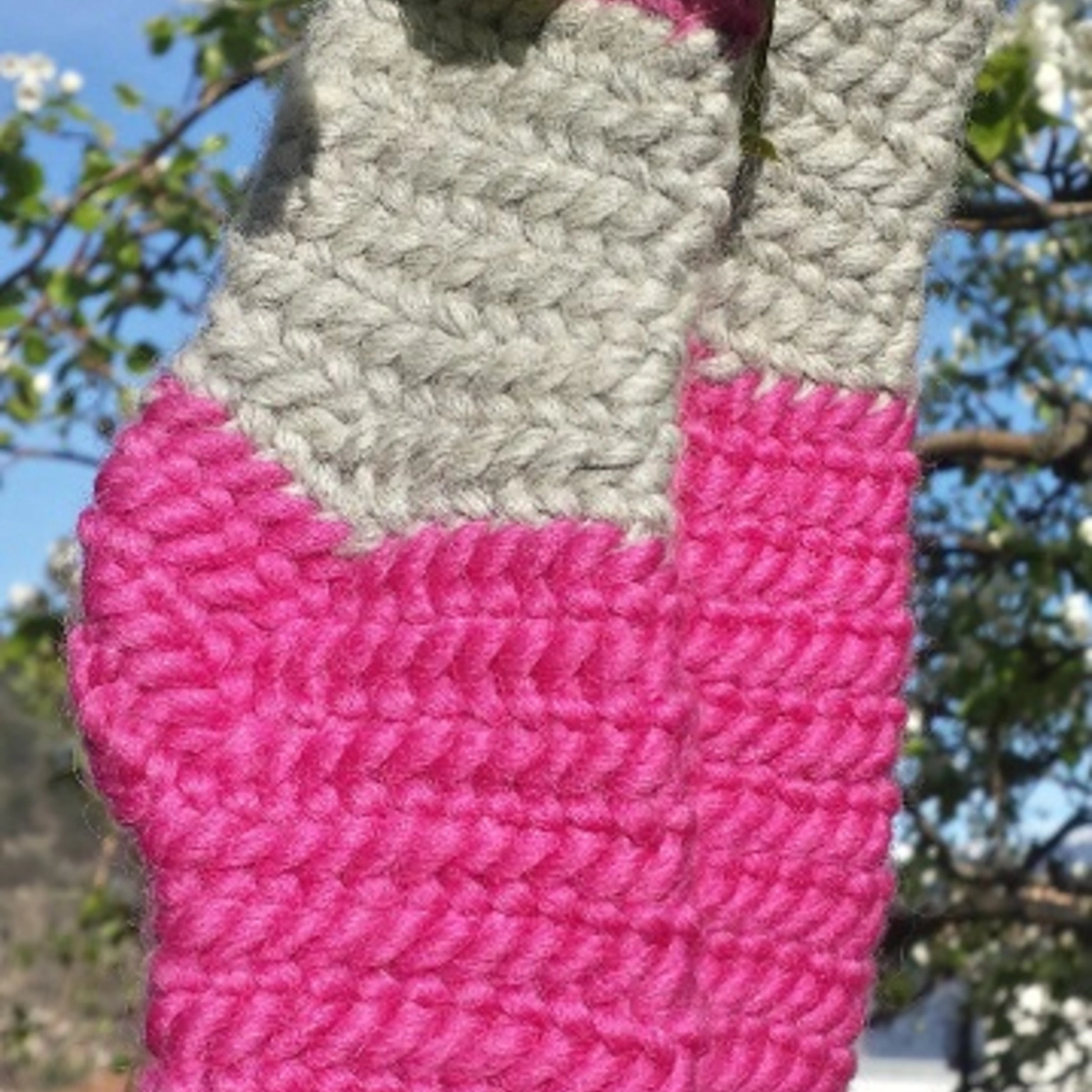 Socken Gray-Pink Socken Gray-Pink